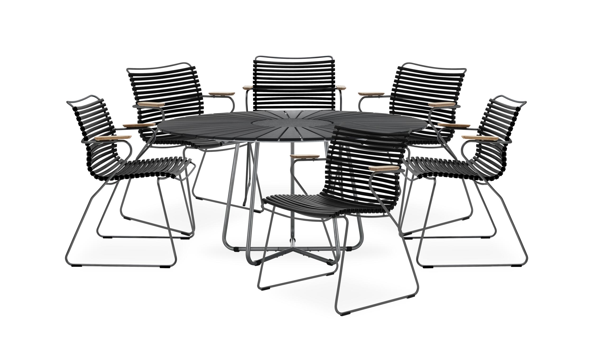 Circle Havebord 150 x 74,5 cm 