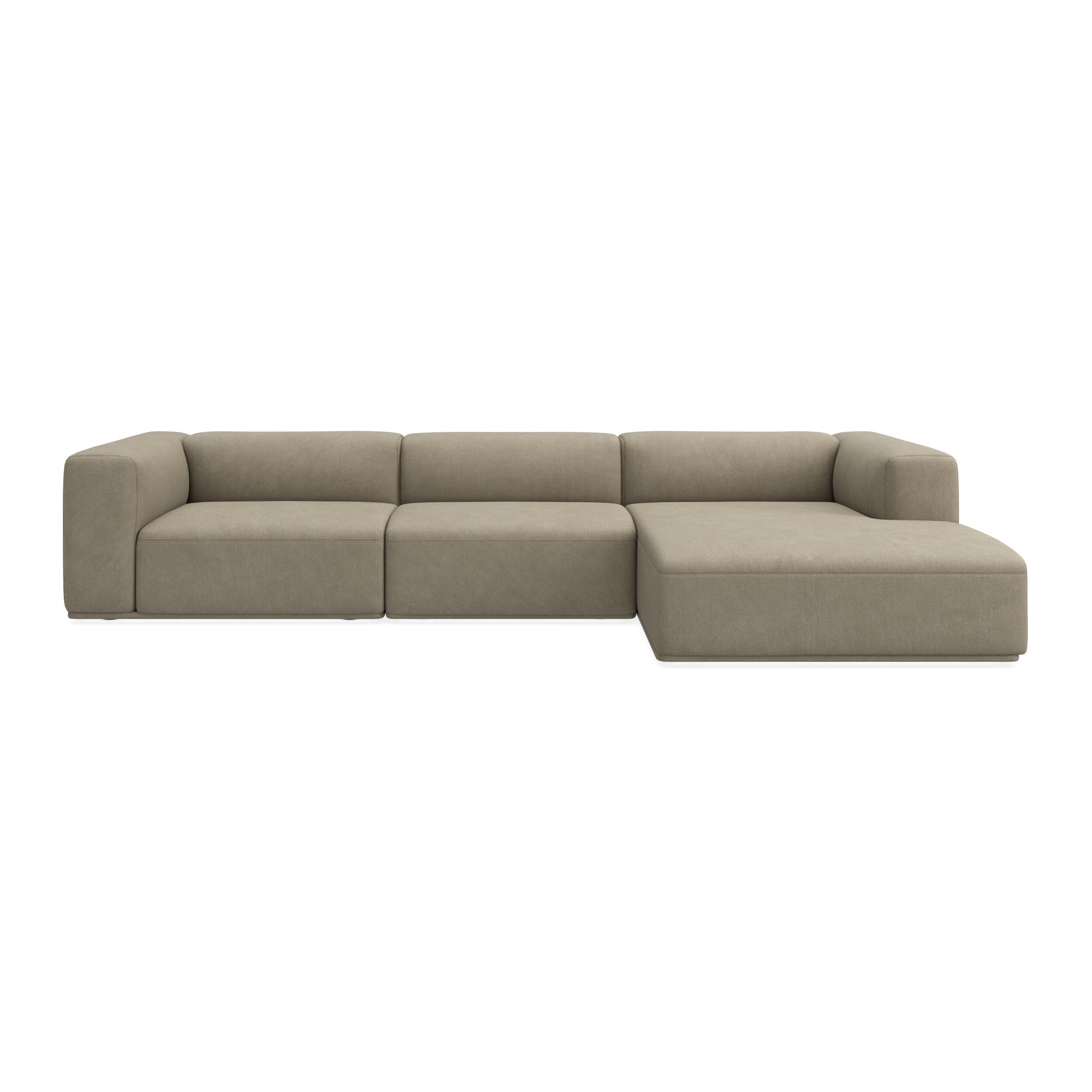 Zano 3-pers. højrevendt sofa med chaiselong
