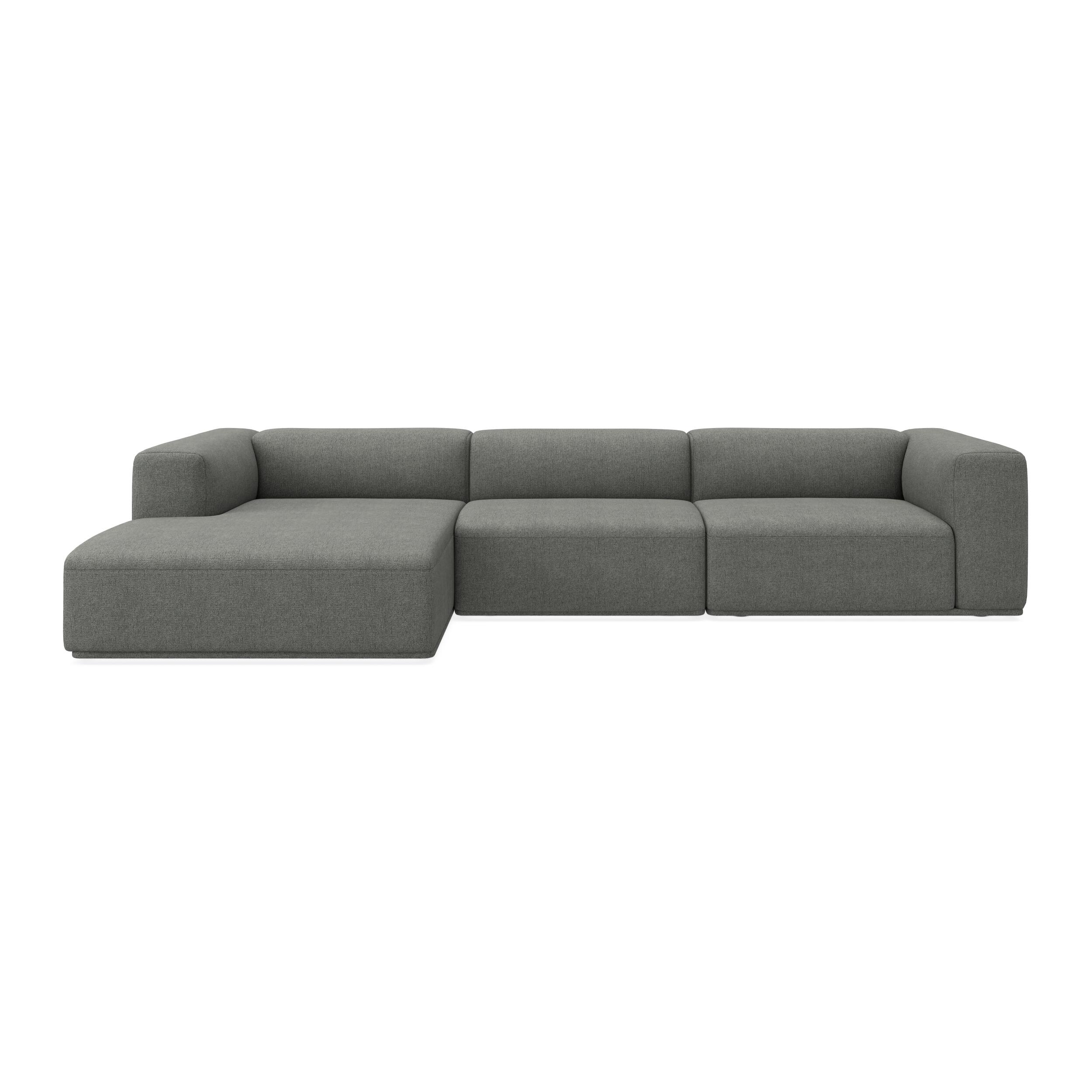 Zano 3-pers. venstrevendt sofa med chaiselong