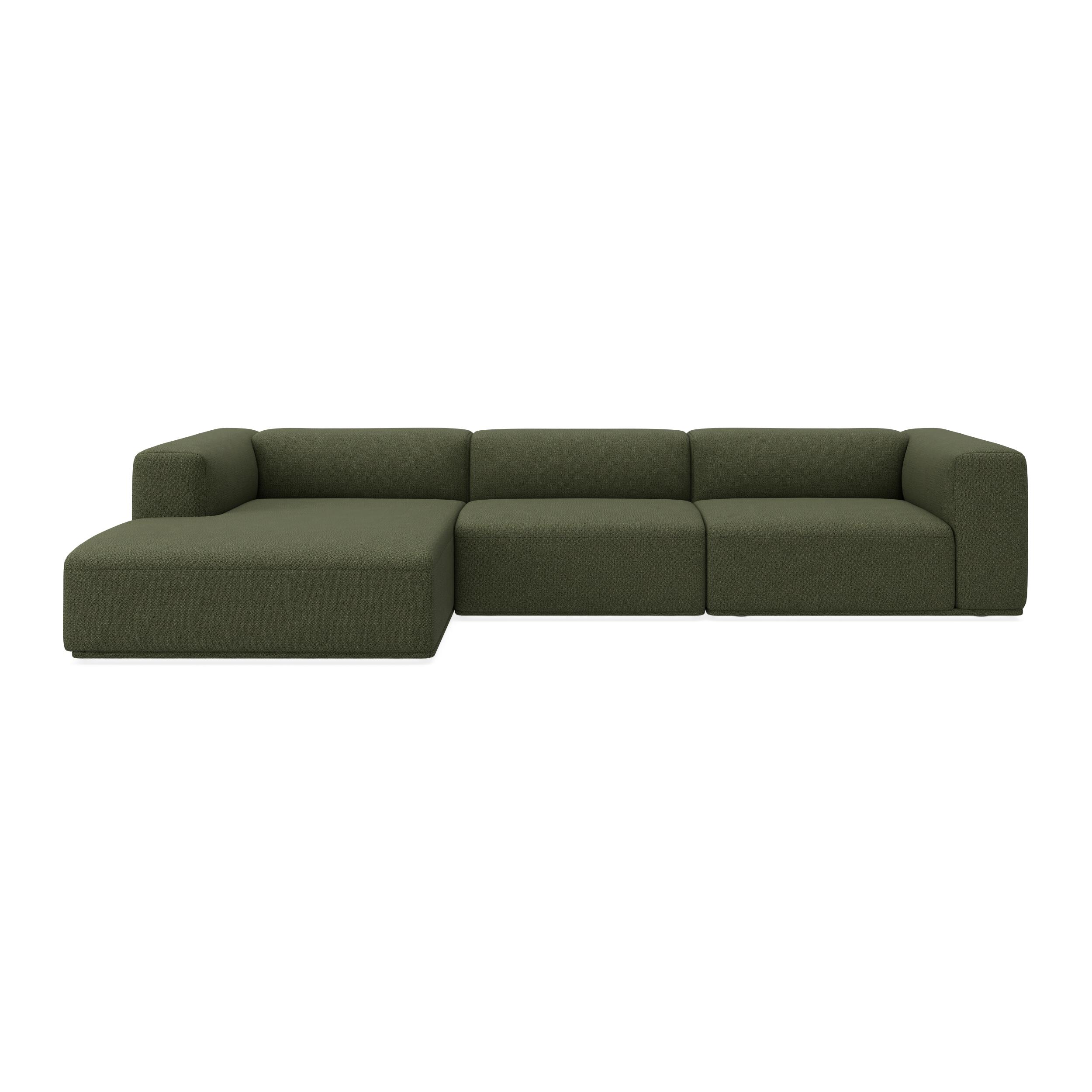 Zano 3-pers. venstrevendt sofa med chaiselong