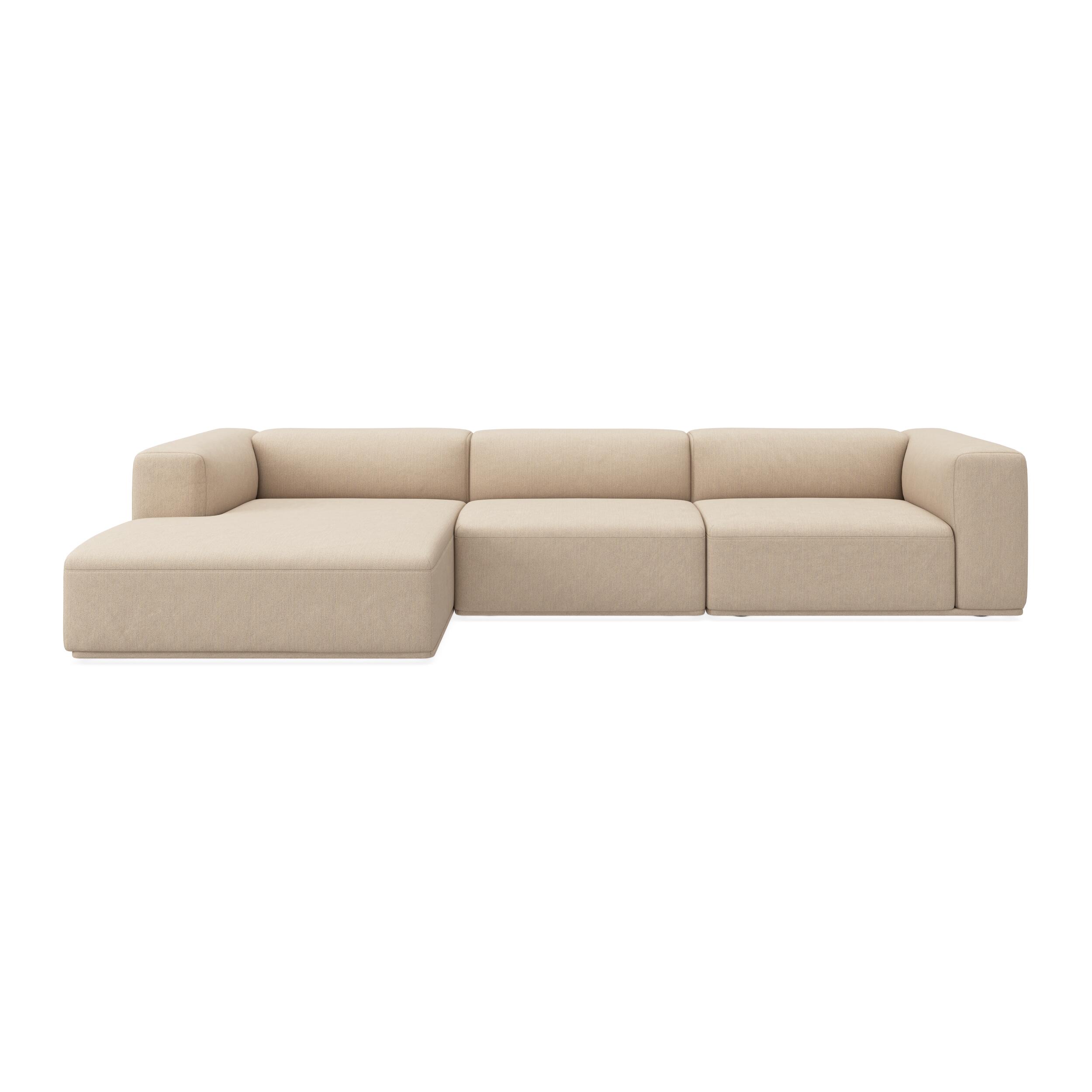Zano 3-pers. venstrevendt sofa med chaiselong
