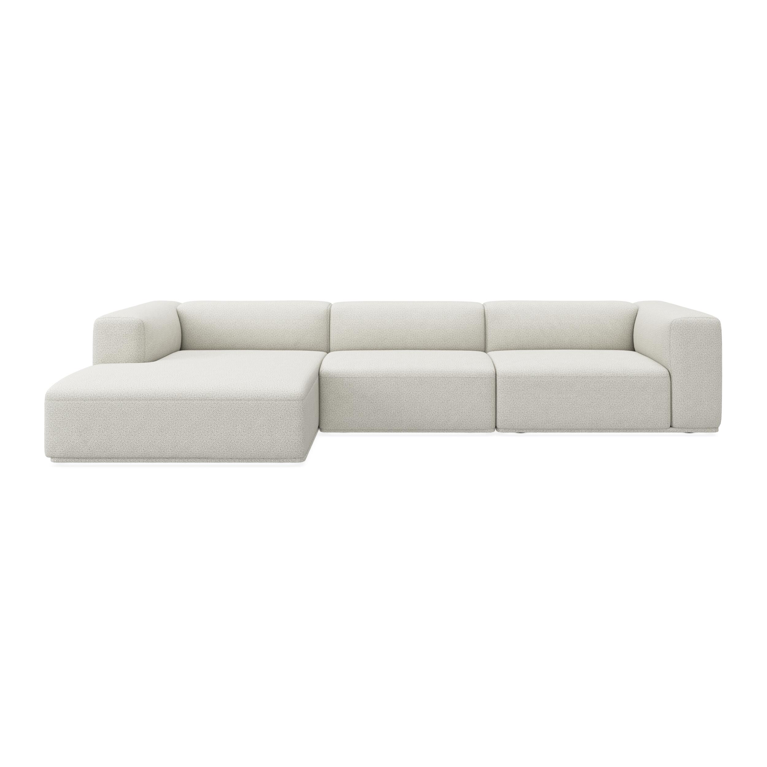 Zano 3-pers. venstrevendt sofa med chaiselong