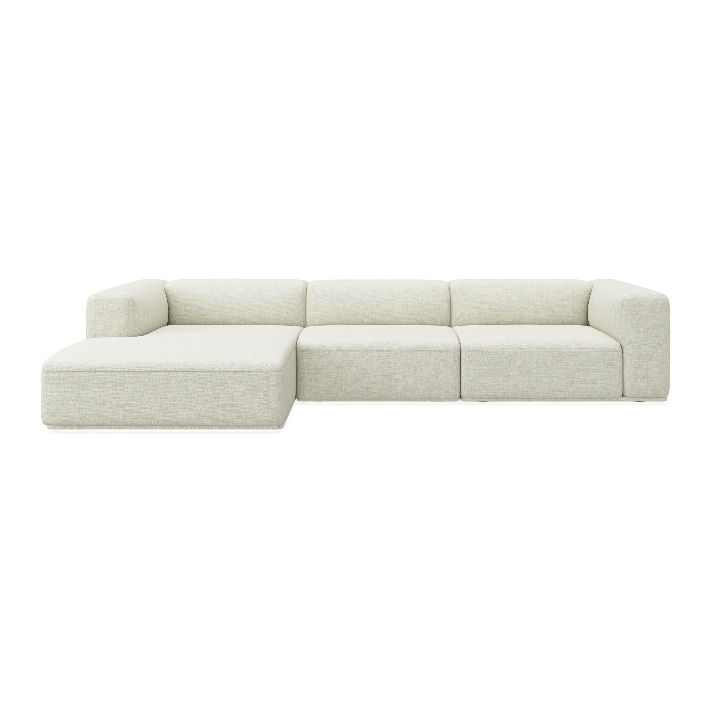 Zano 3-pers. venstrevendt sofa med chaiselong