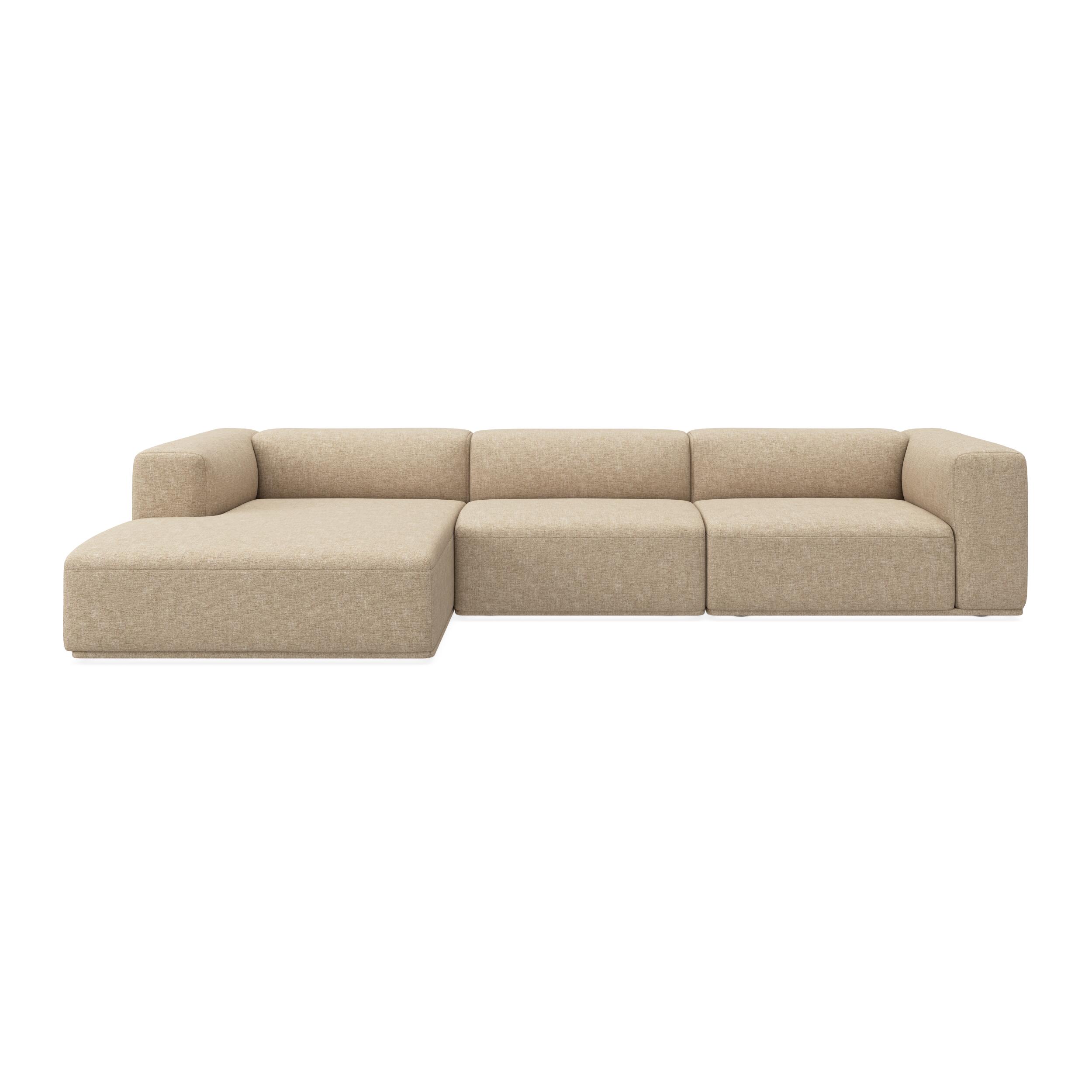 Zano 3-pers. venstrevendt sofa med chaiselong