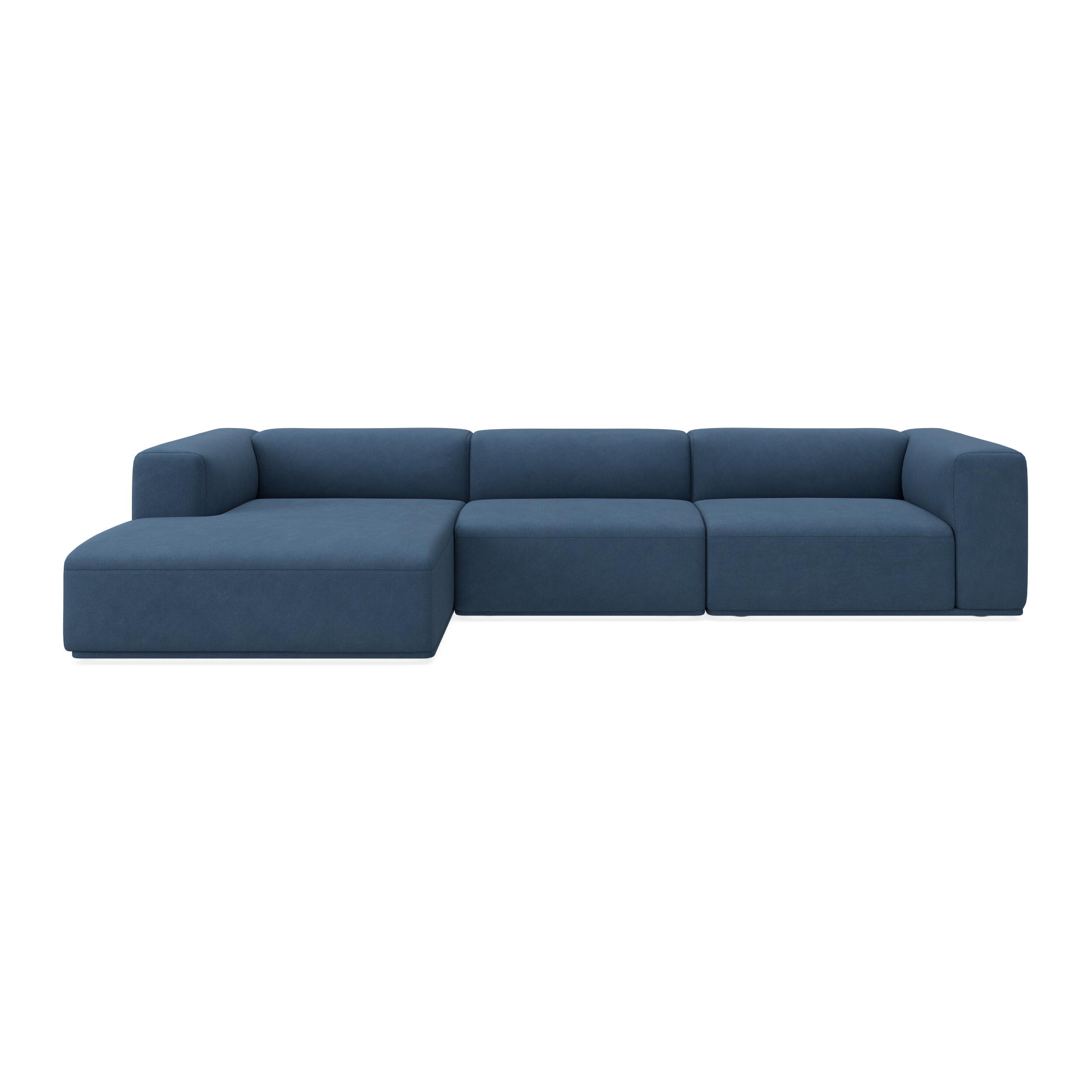 Zano 3-pers. venstrevendt sofa med chaiselong