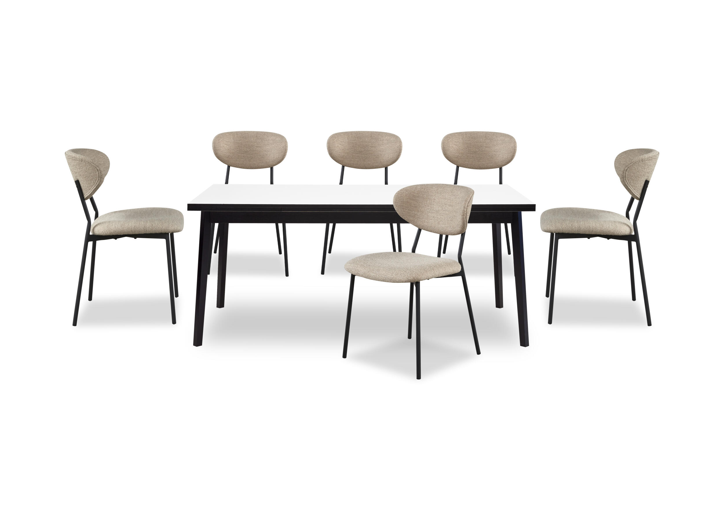 Single Spisebord 180 x 90 x 76 cm 