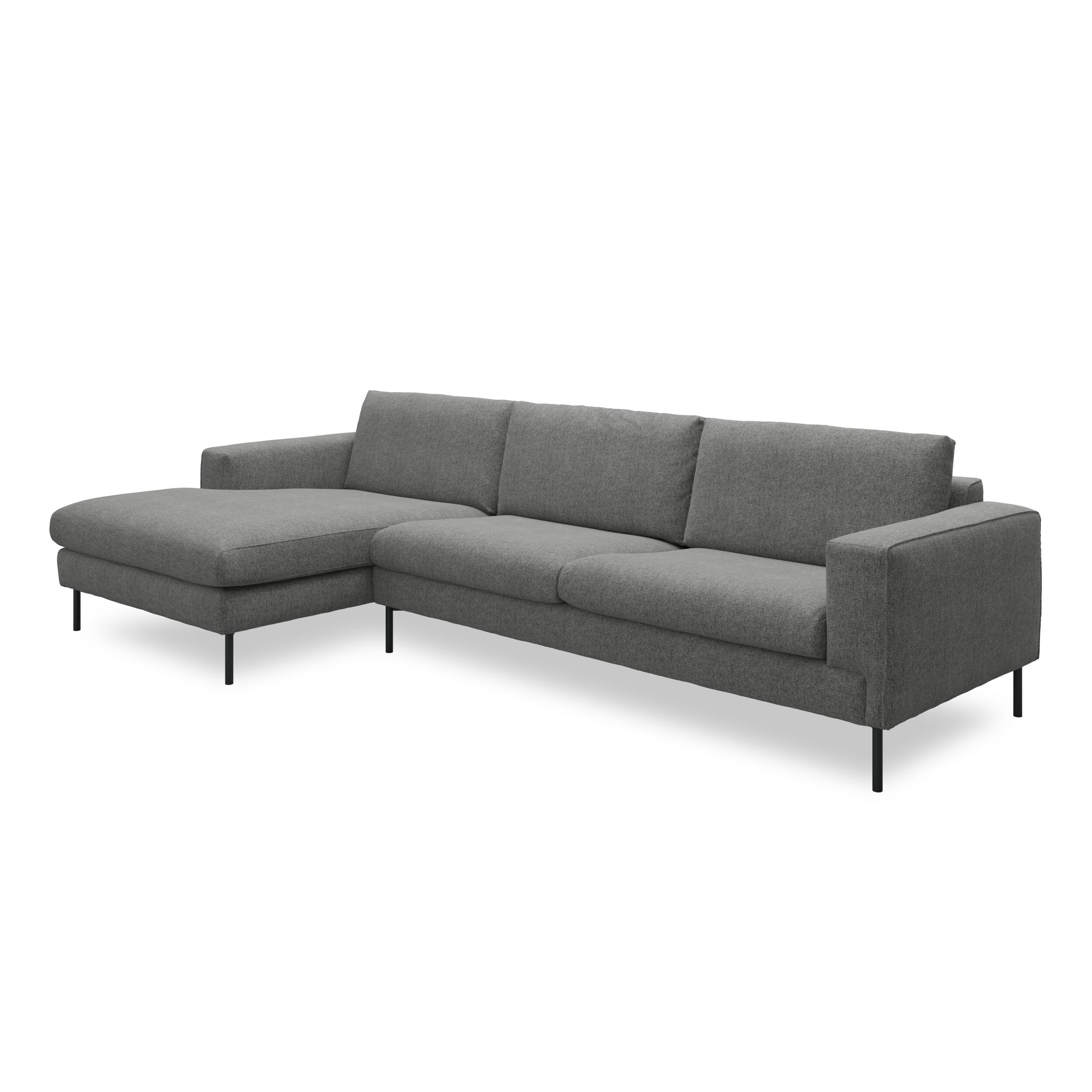 Nyland venstrevendt sofa med chaiselong 