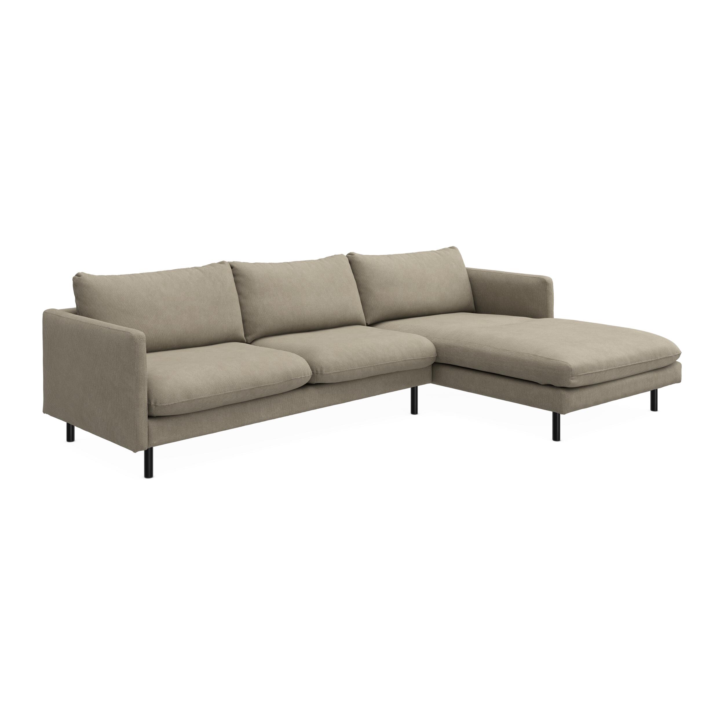Bjorn højrevendt sofa med chaiselong 