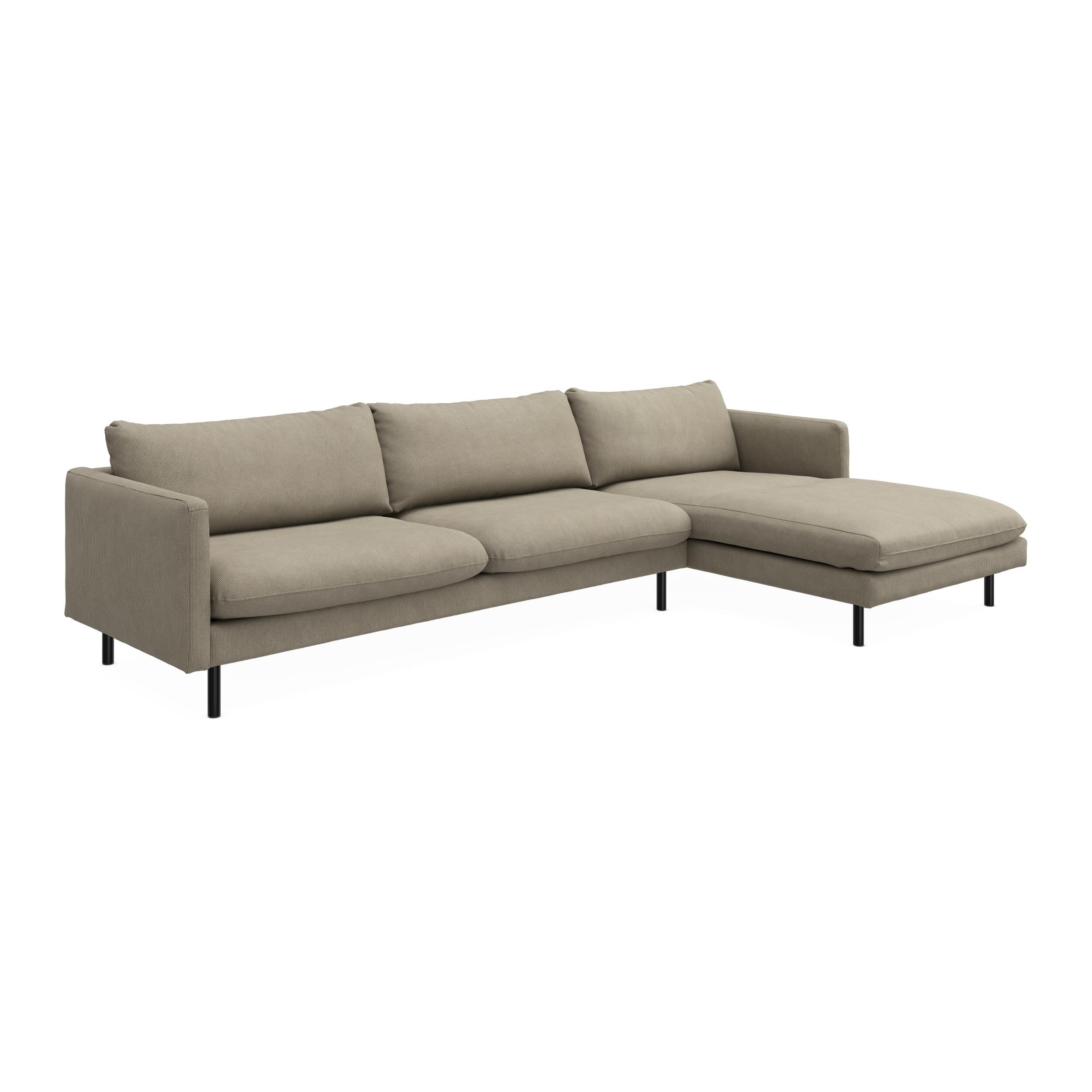 Bjorn højrevendt sofa med chaiselong 