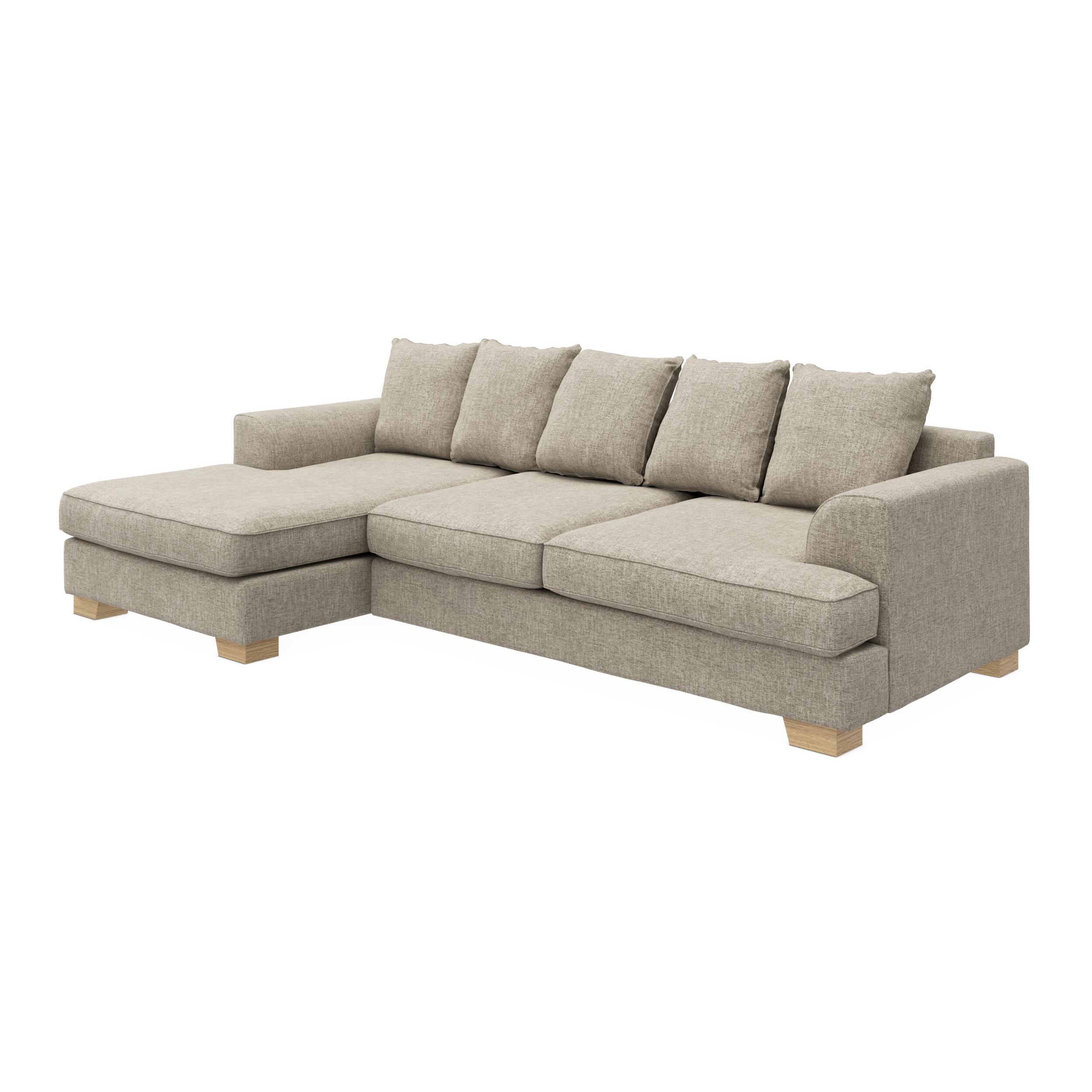 Kingston venstrevendt sofa med chaiselong 