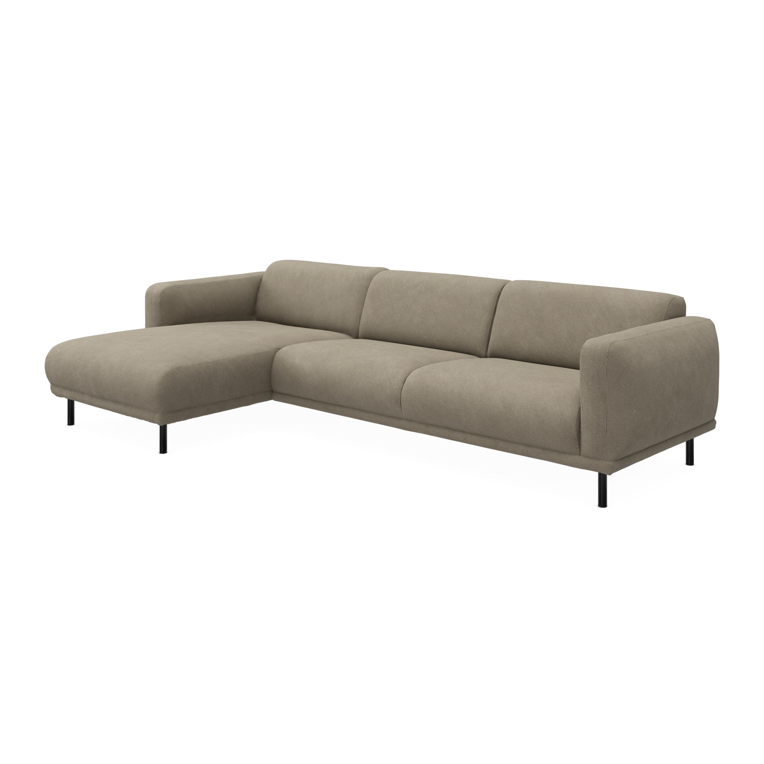 Parker venstrevendt sofa med chaiselong 