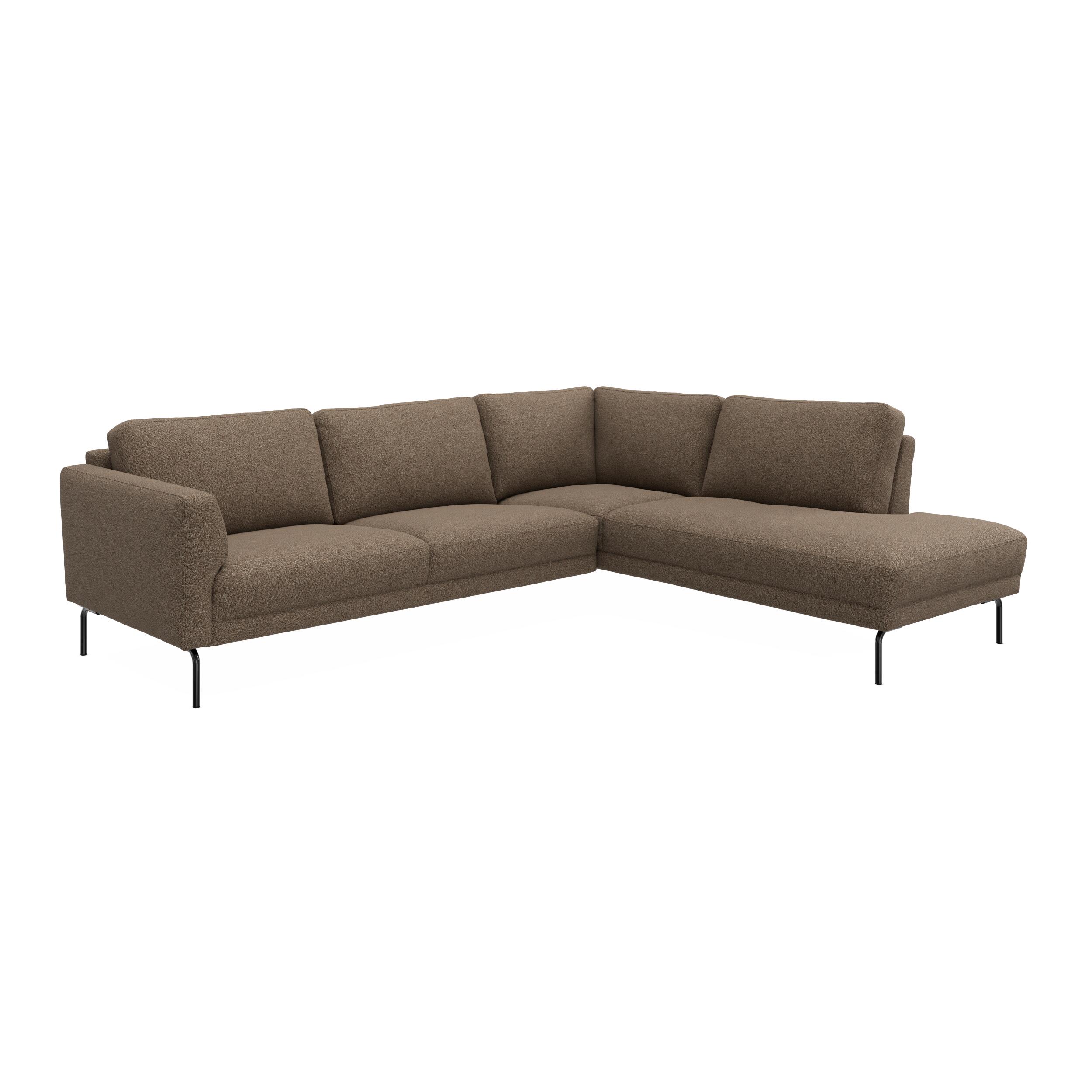Springfield højrevendt hjørnesofa med pufafslutning 