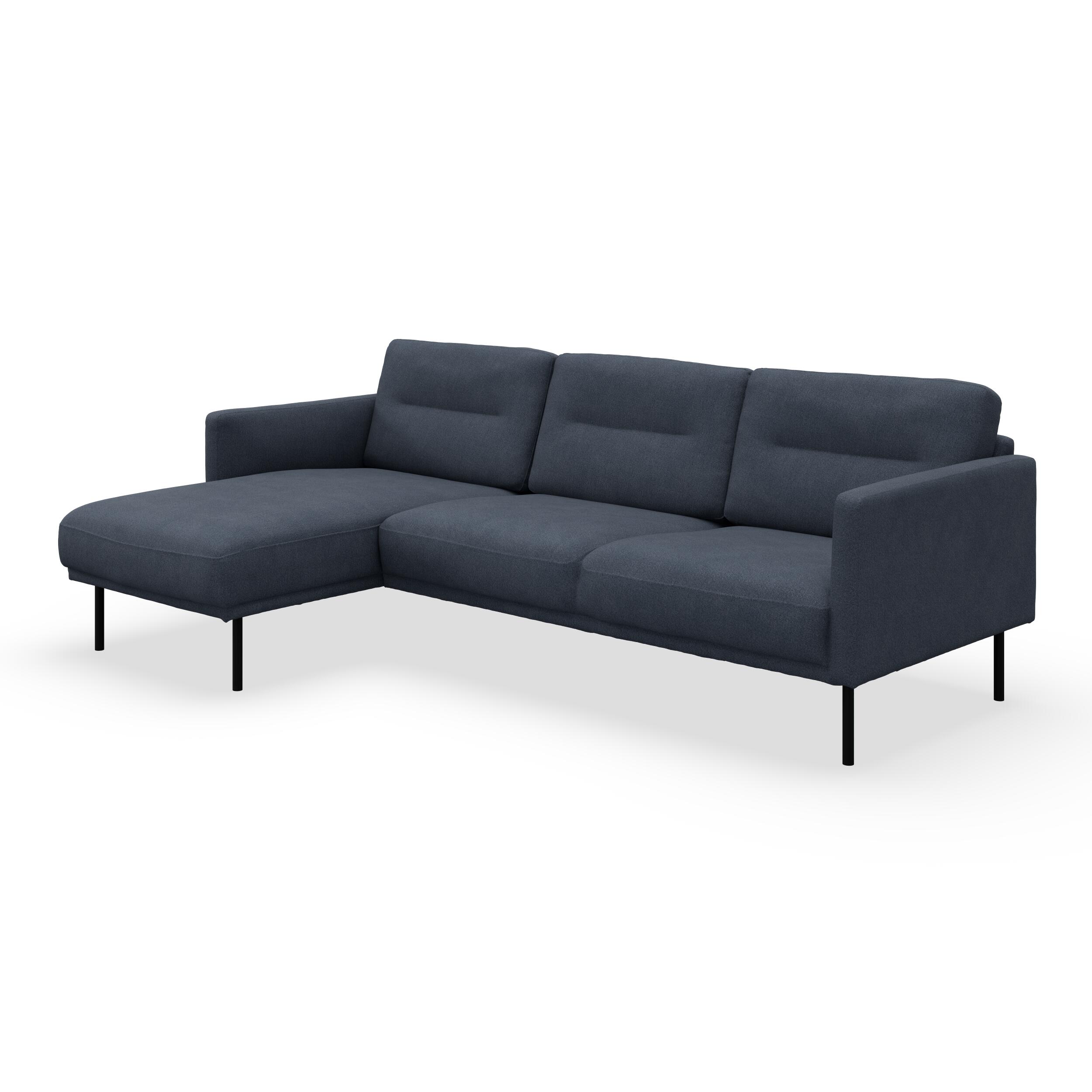 Larvik venstrevendt sofa med chaiselong 