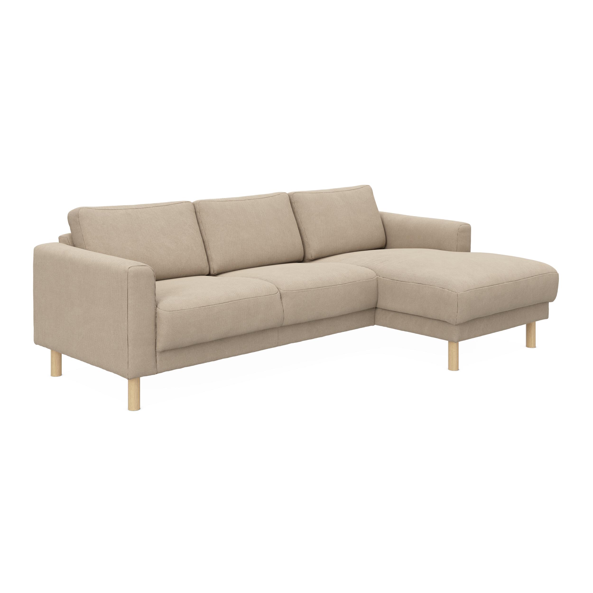 Cleveland højrevendt sofa med chaiselong 