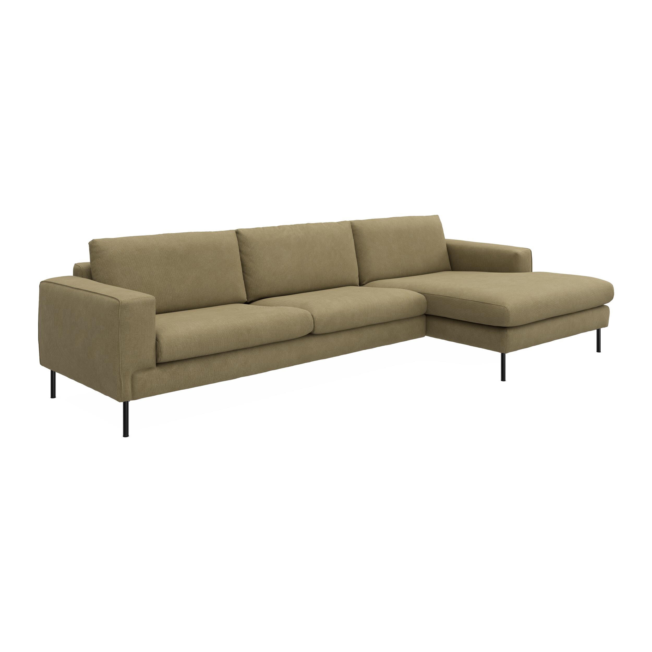 Nyland højrevendt sofa med chaiselong 