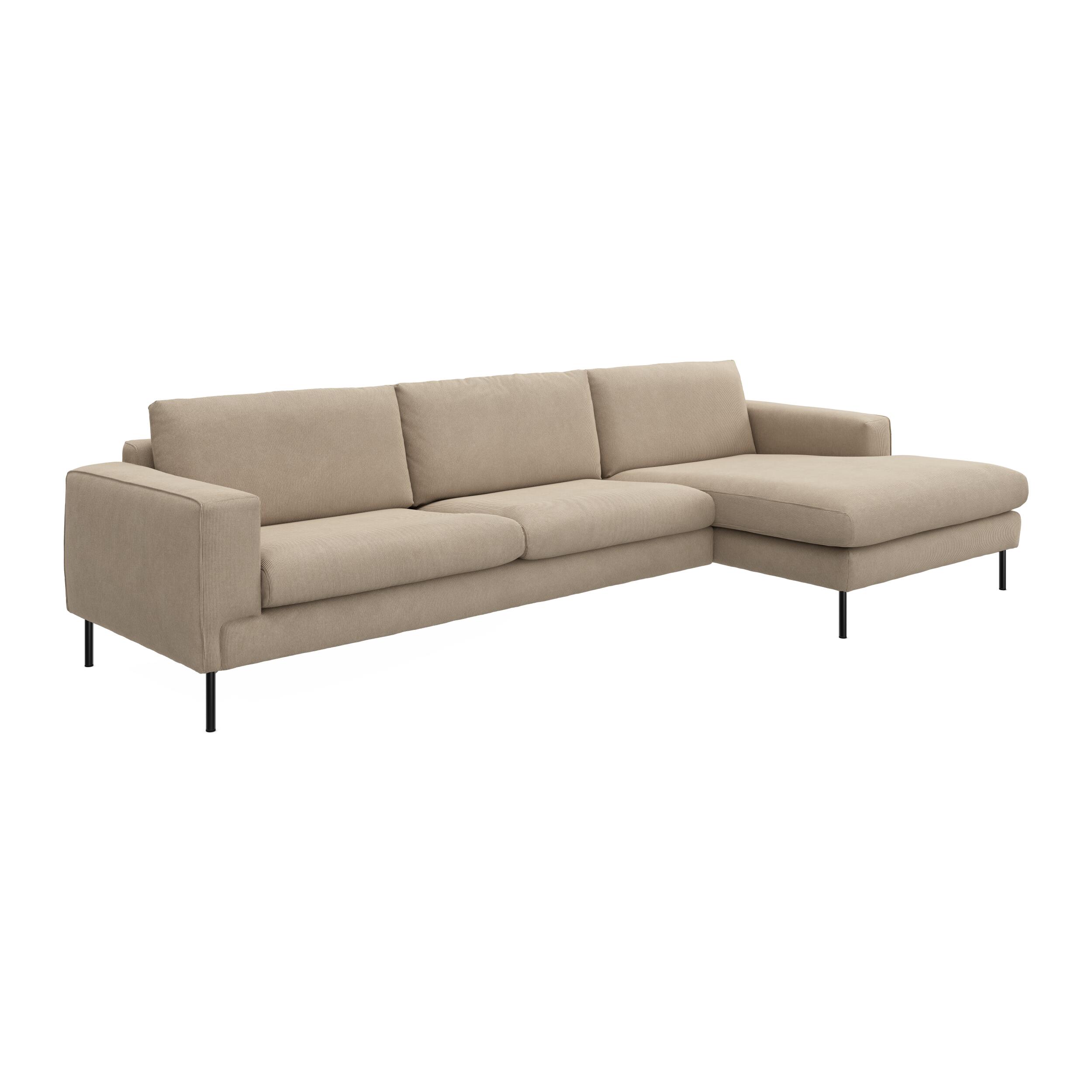 Nyland højrevendt sofa med chaiselong 