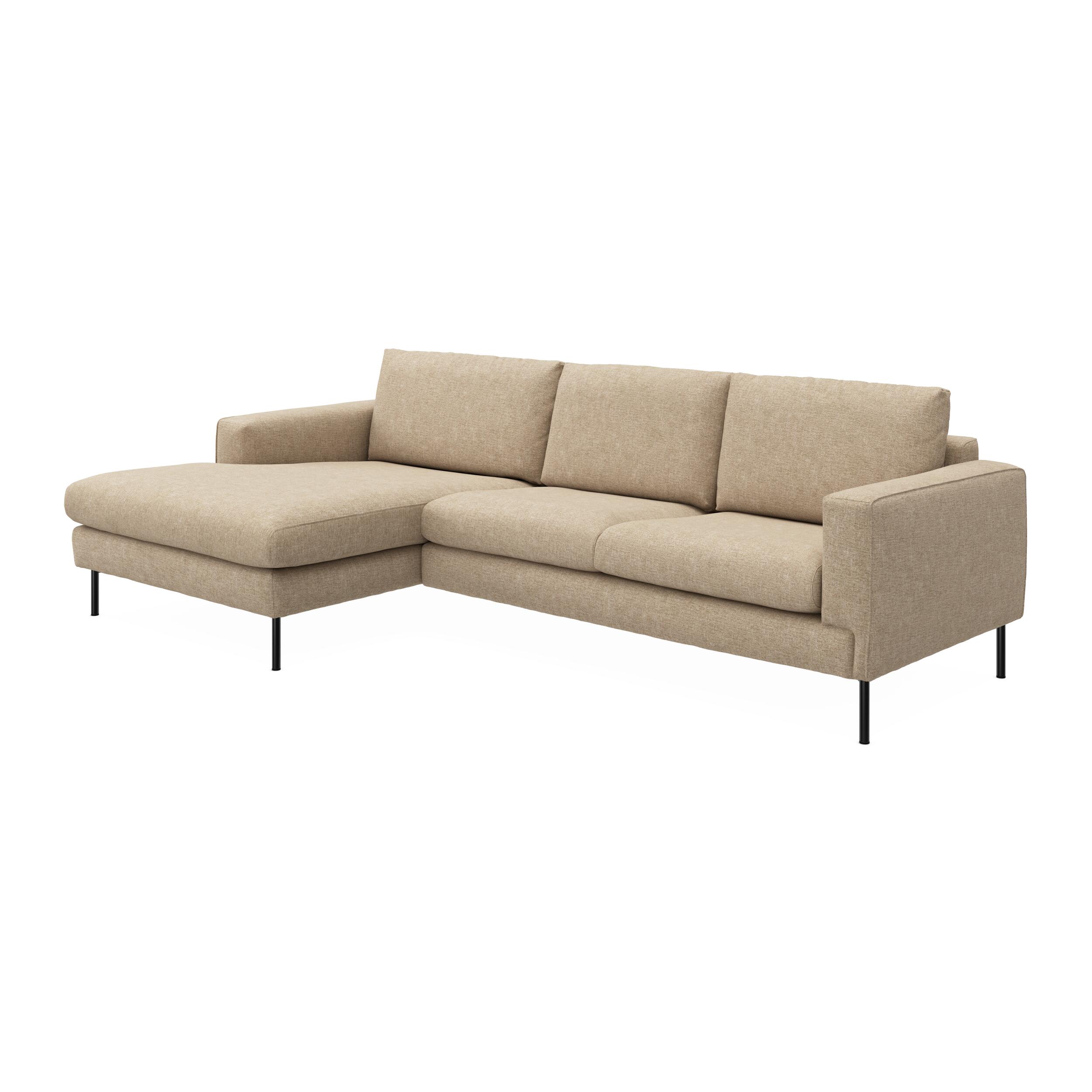 Nyland venstrevendt sofa med chaiselong 