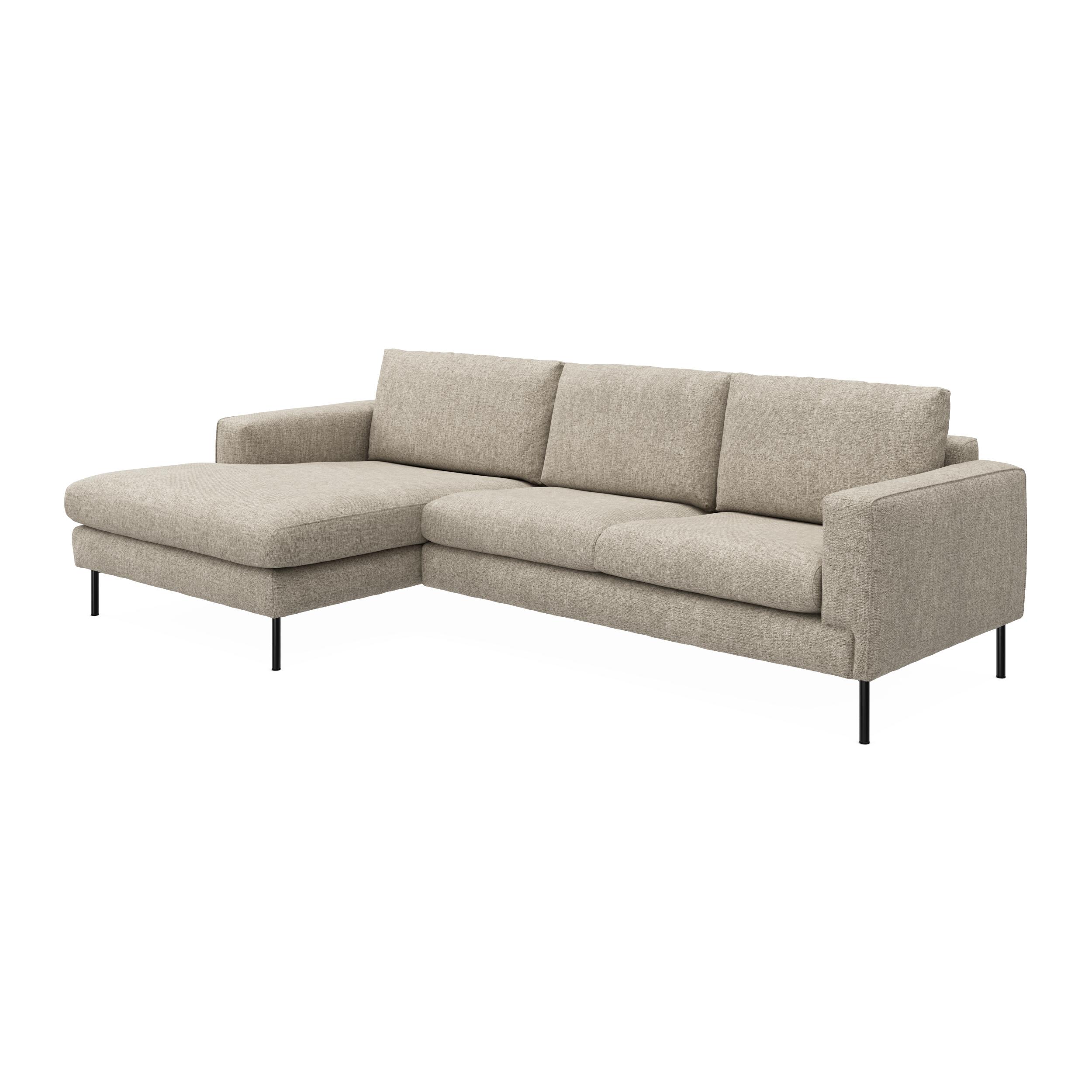 Nyland venstrevendt sofa med chaiselong 