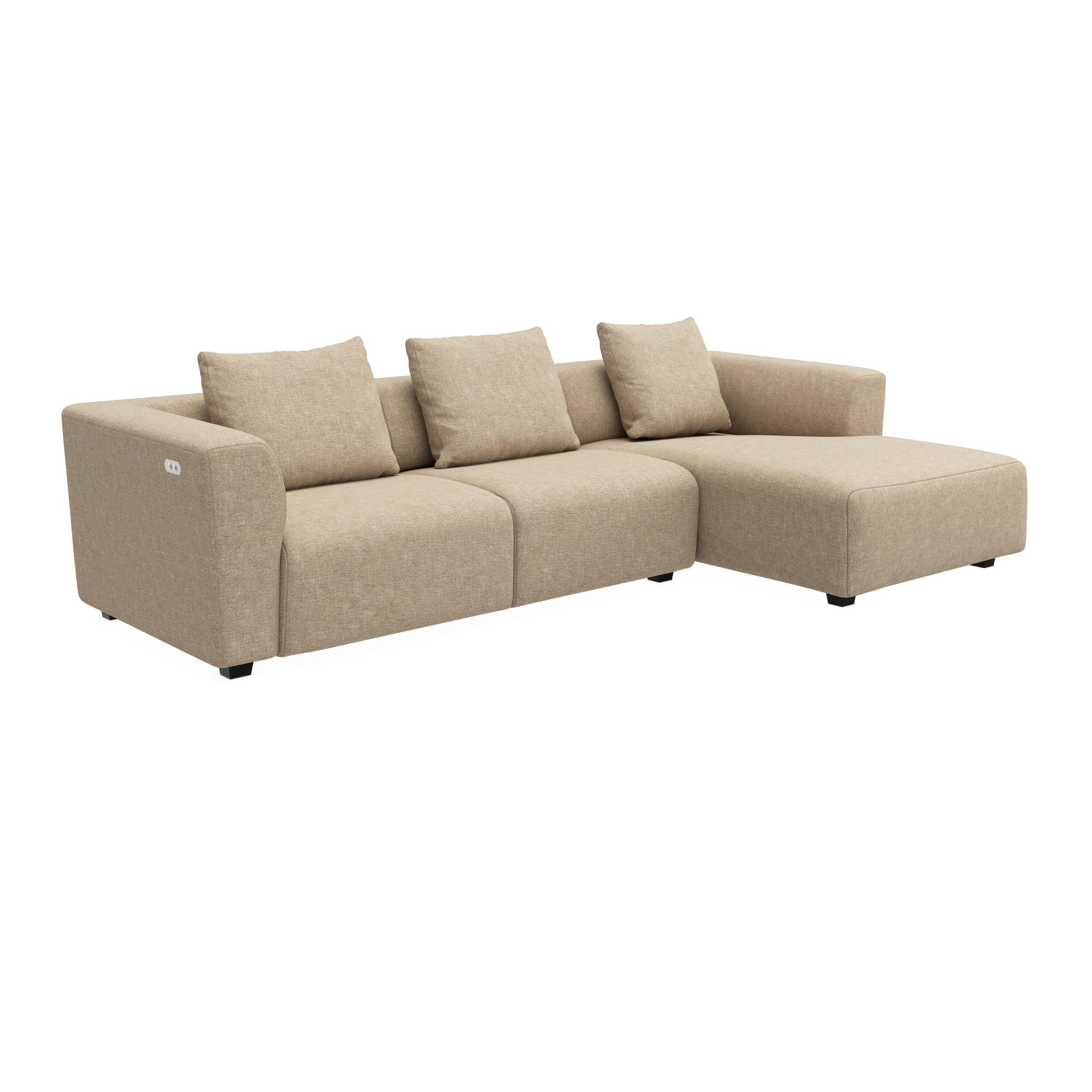 Solaro højrevendt sofa med chaiselong 