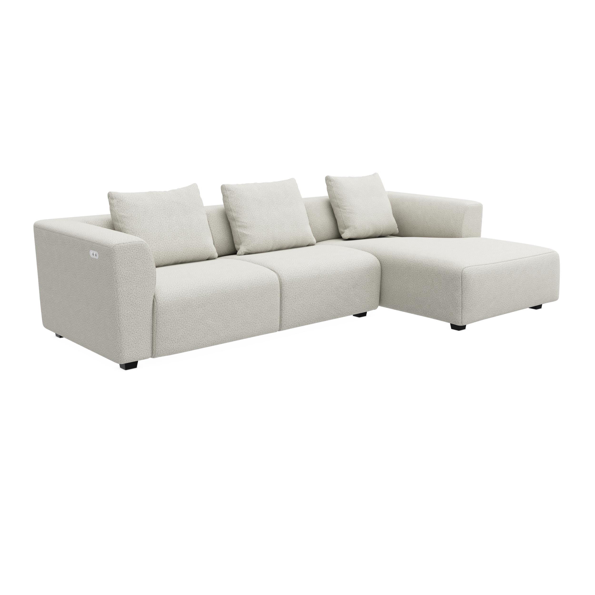 Solaro højrevendt sofa med chaiselong 