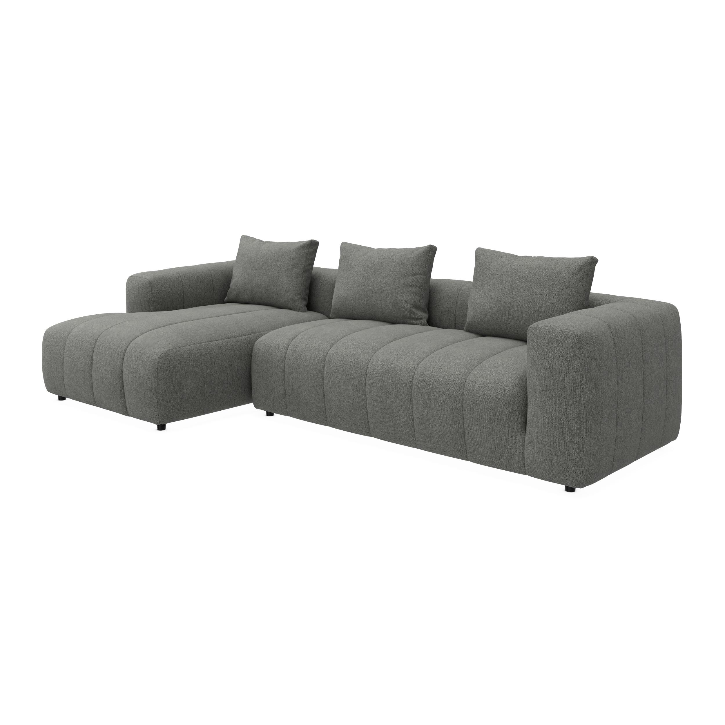 Ingvar venstrevendt sofa med chaiselong 