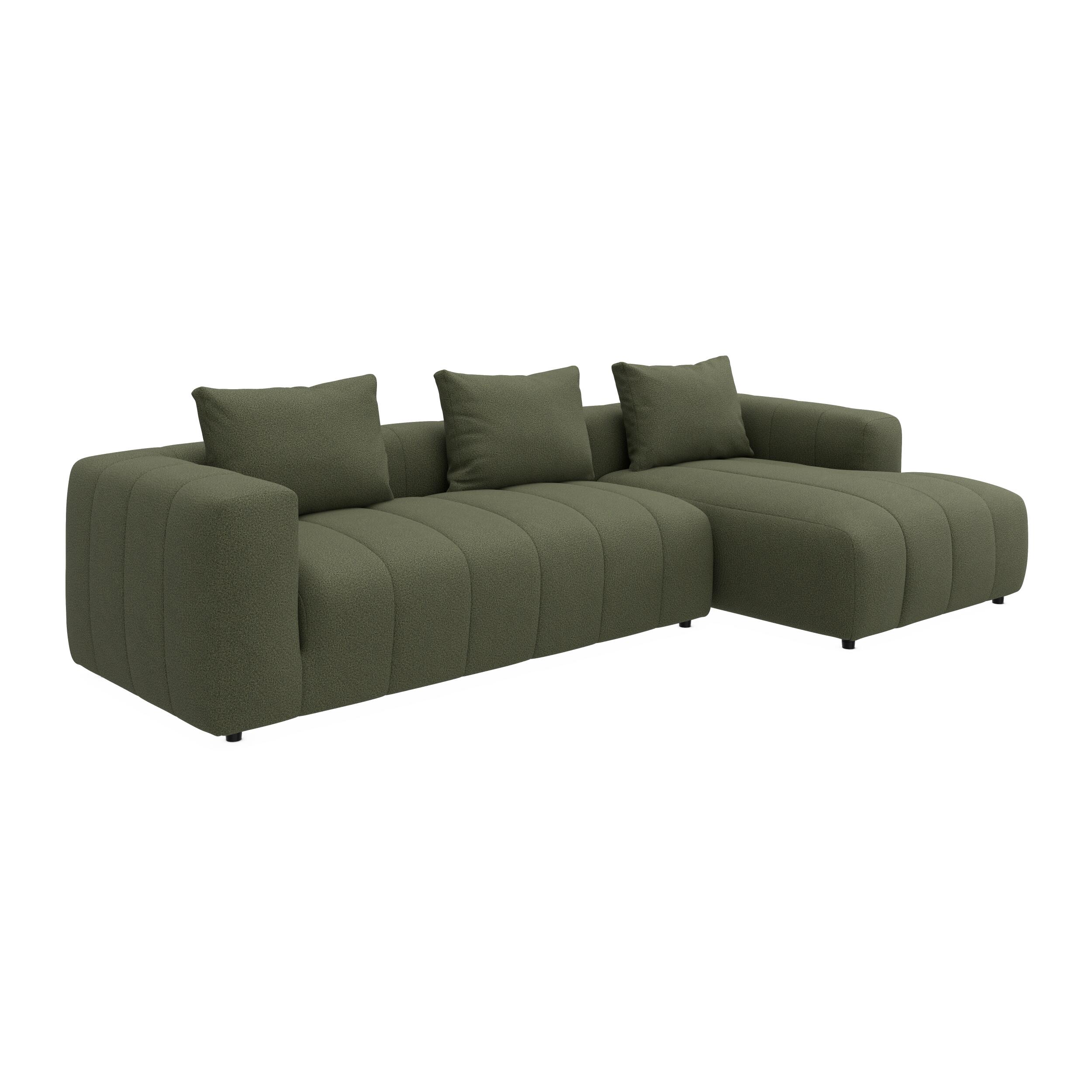 Ingvar højrevendt sofa med chaiselong 