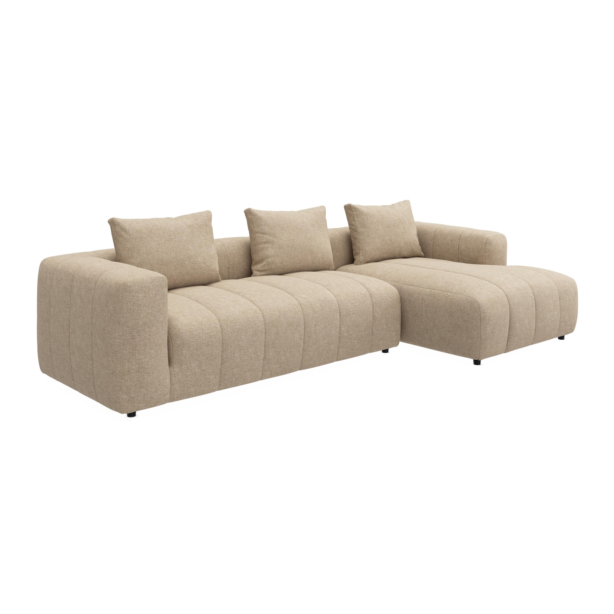 Ingvar højrevendt sofa med chaiselong 