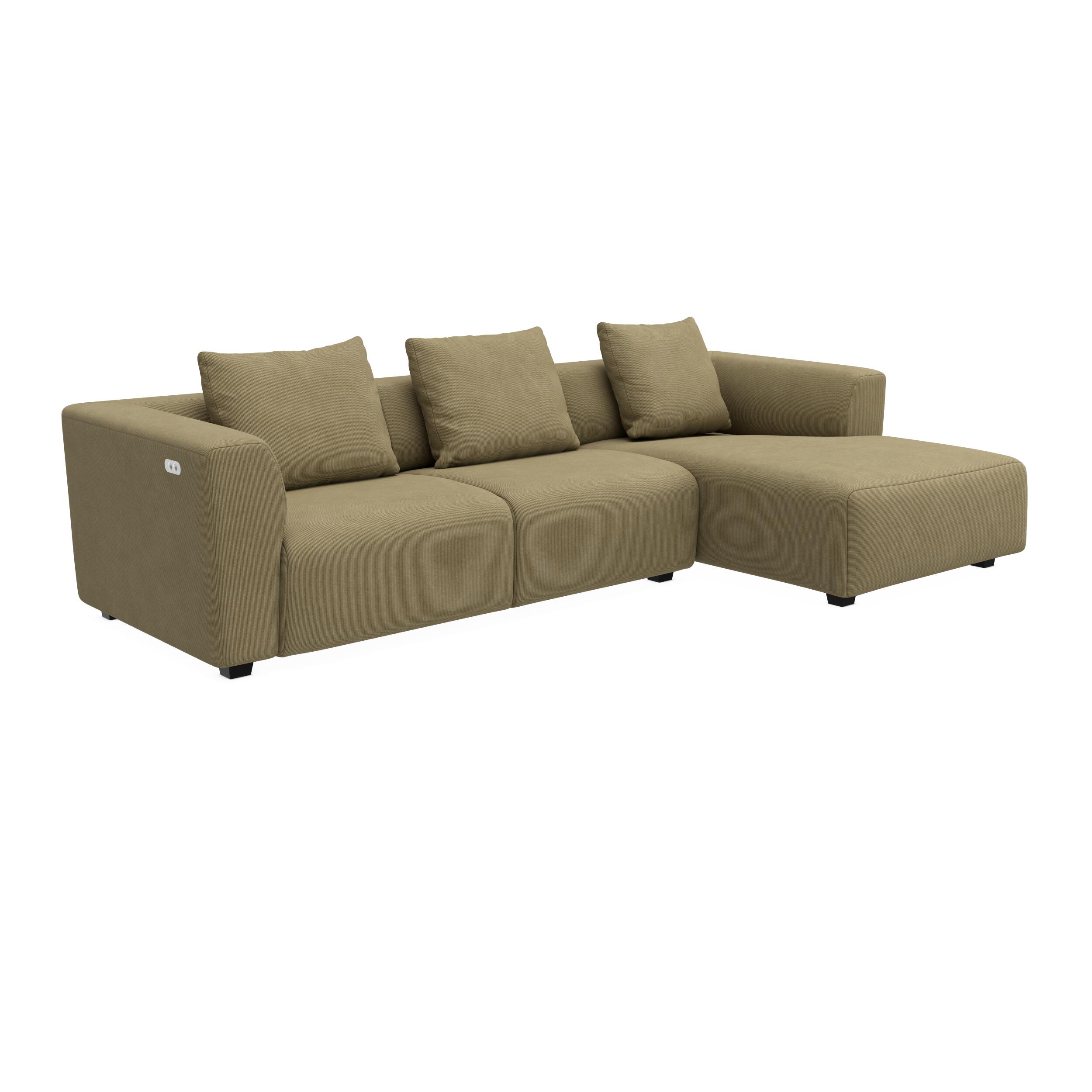 Solaro højrevendt sofa med chaiselong 