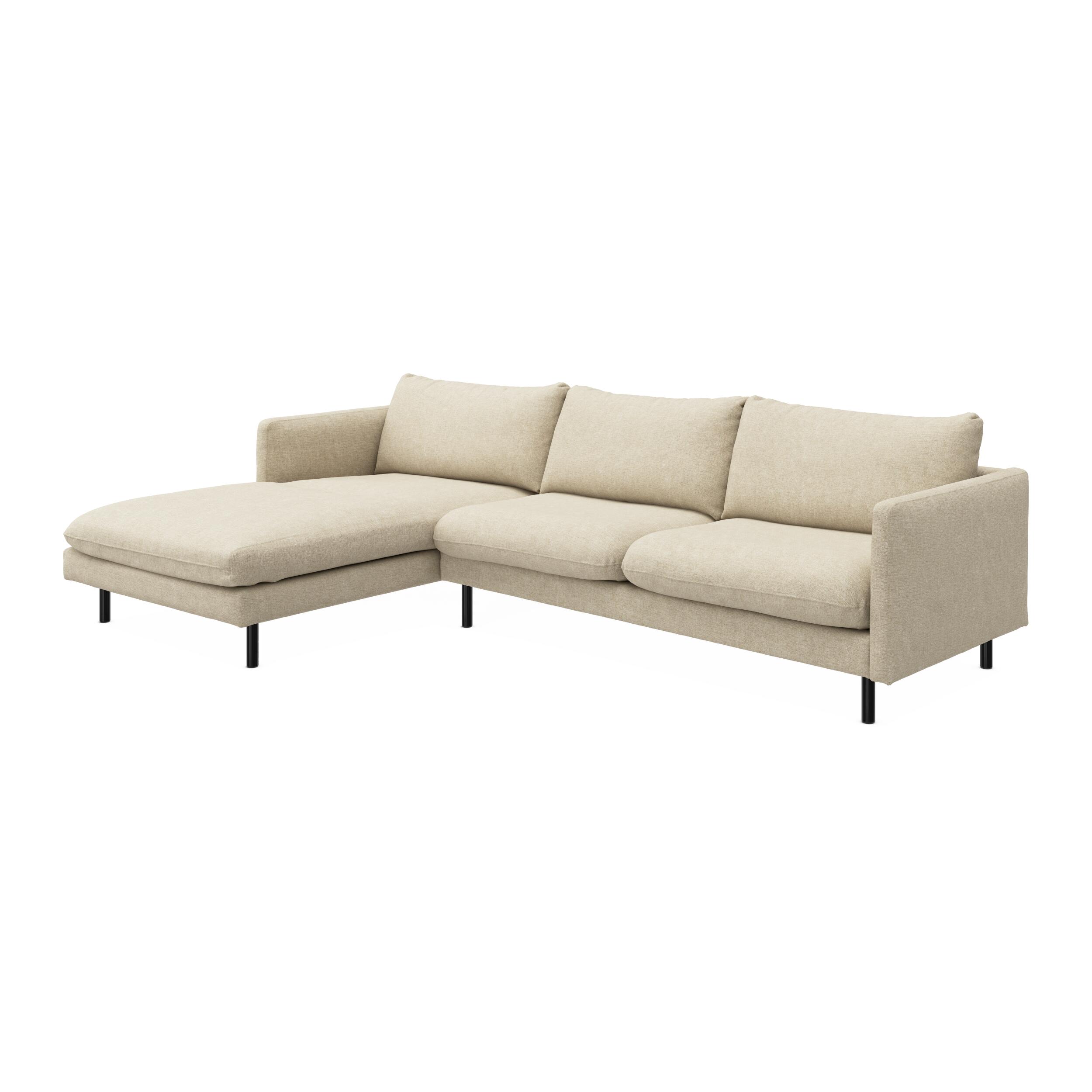 Bjorn venstrevendt sofa med chaiselong 