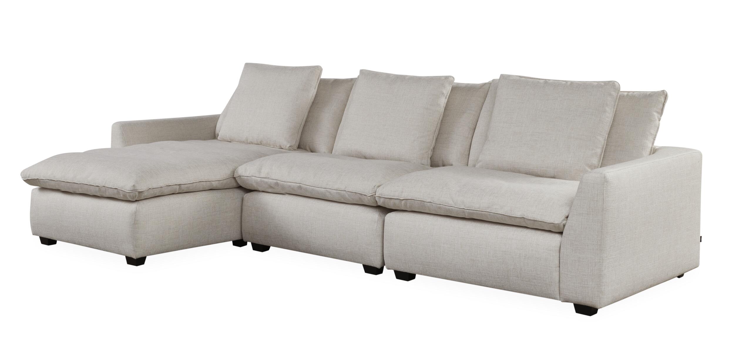 Heaven venstrevendt sofa med chaiselong 