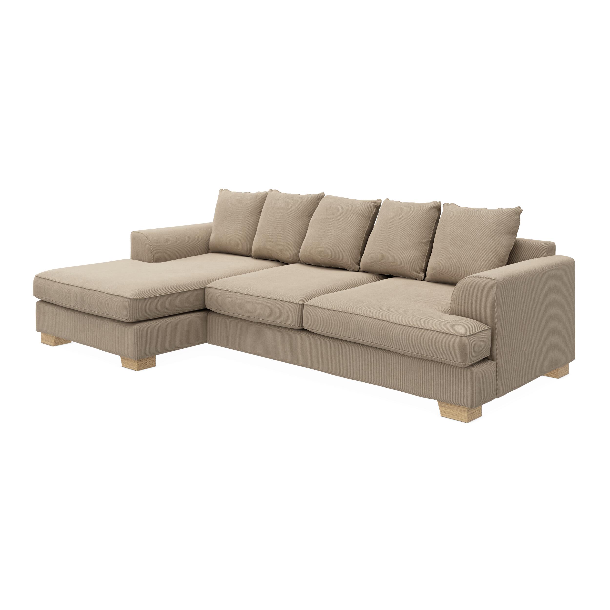 Kingston venstrevendt sofa med chaiselong 