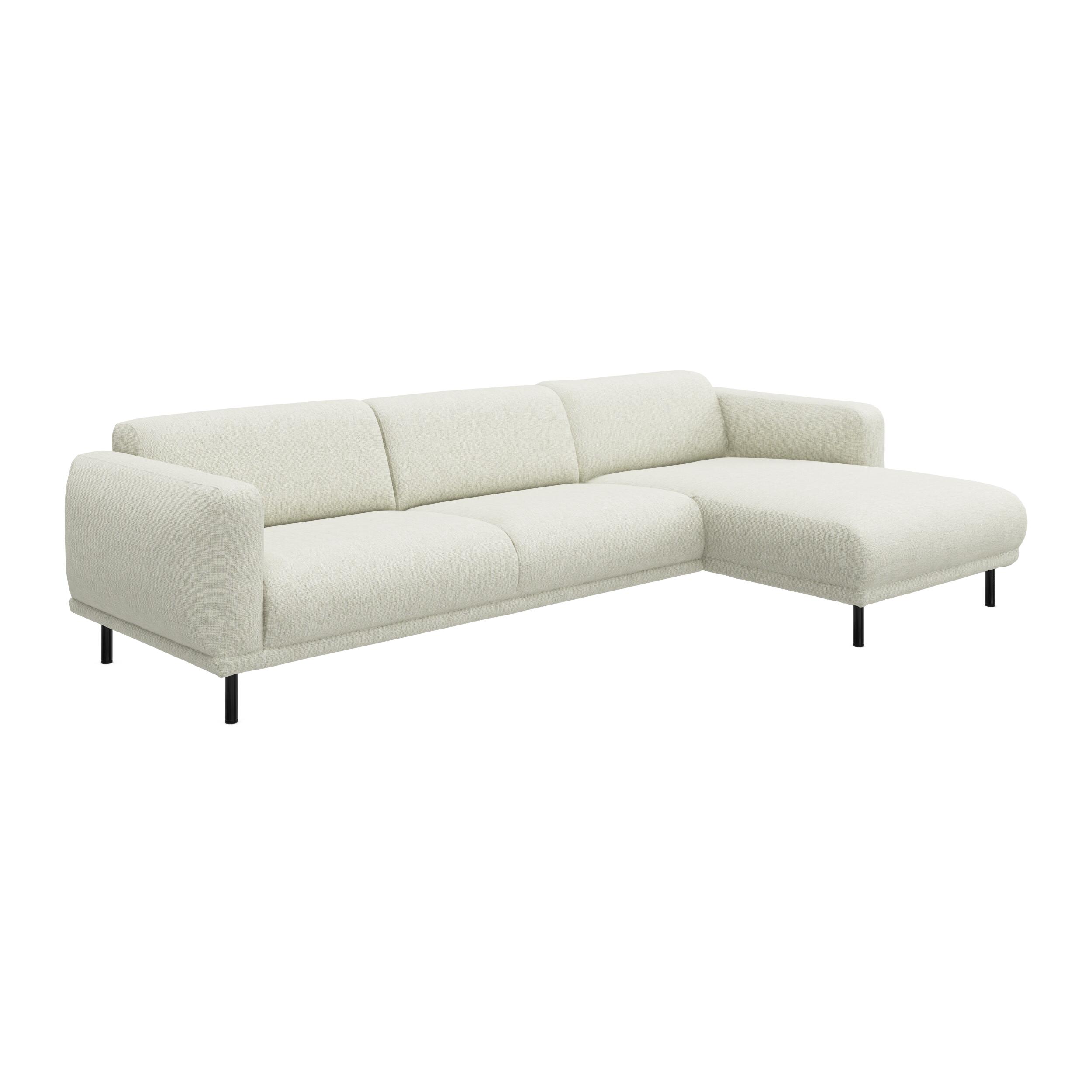 Parker højrevendt sofa med chaiselong 