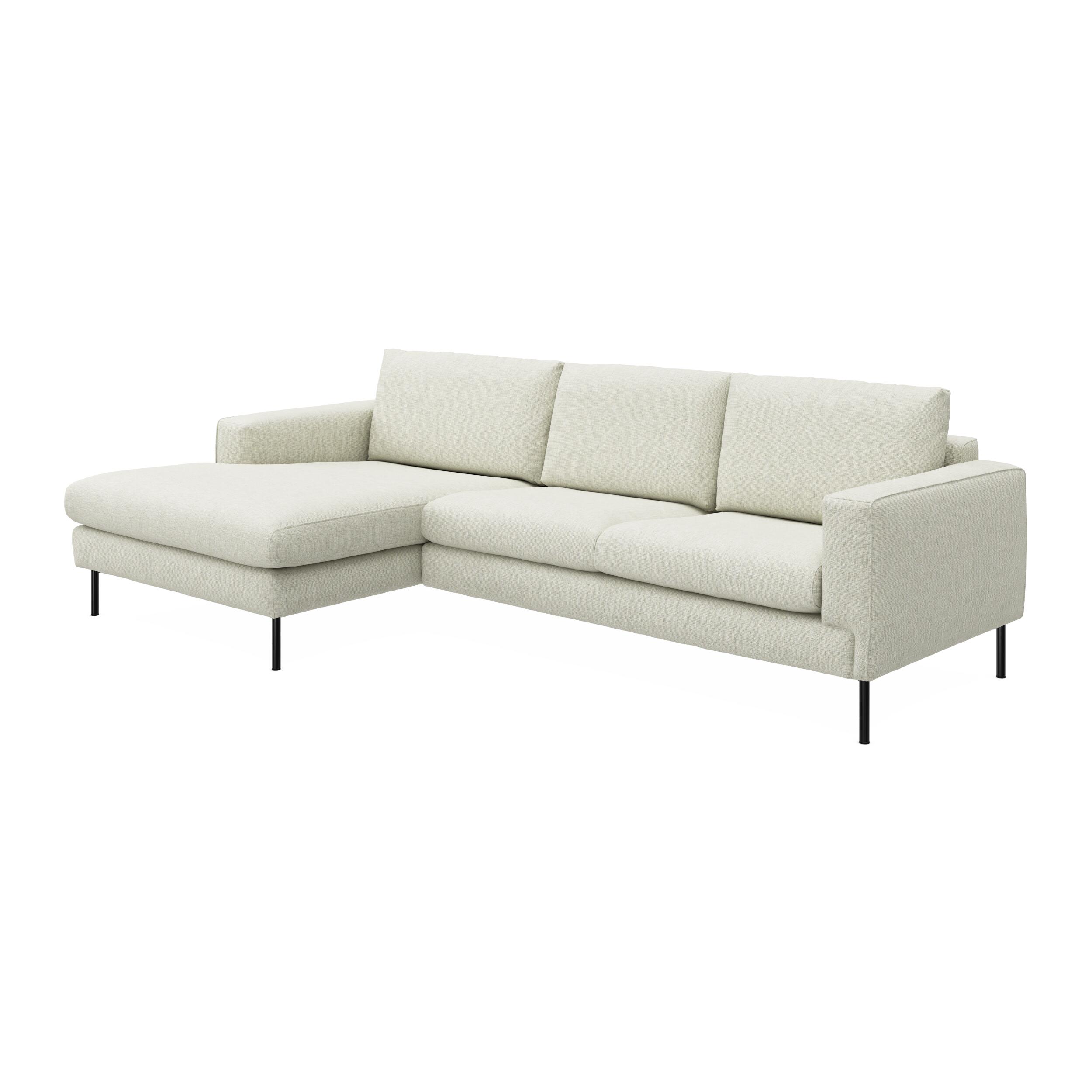 Nyland venstrevendt sofa med chaiselong 
