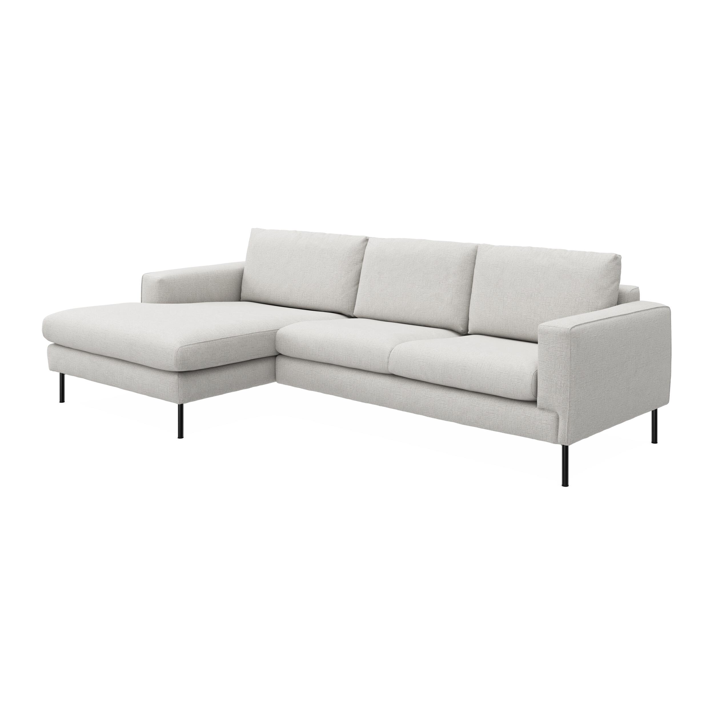 Nyland venstrevendt sofa med chaiselong 