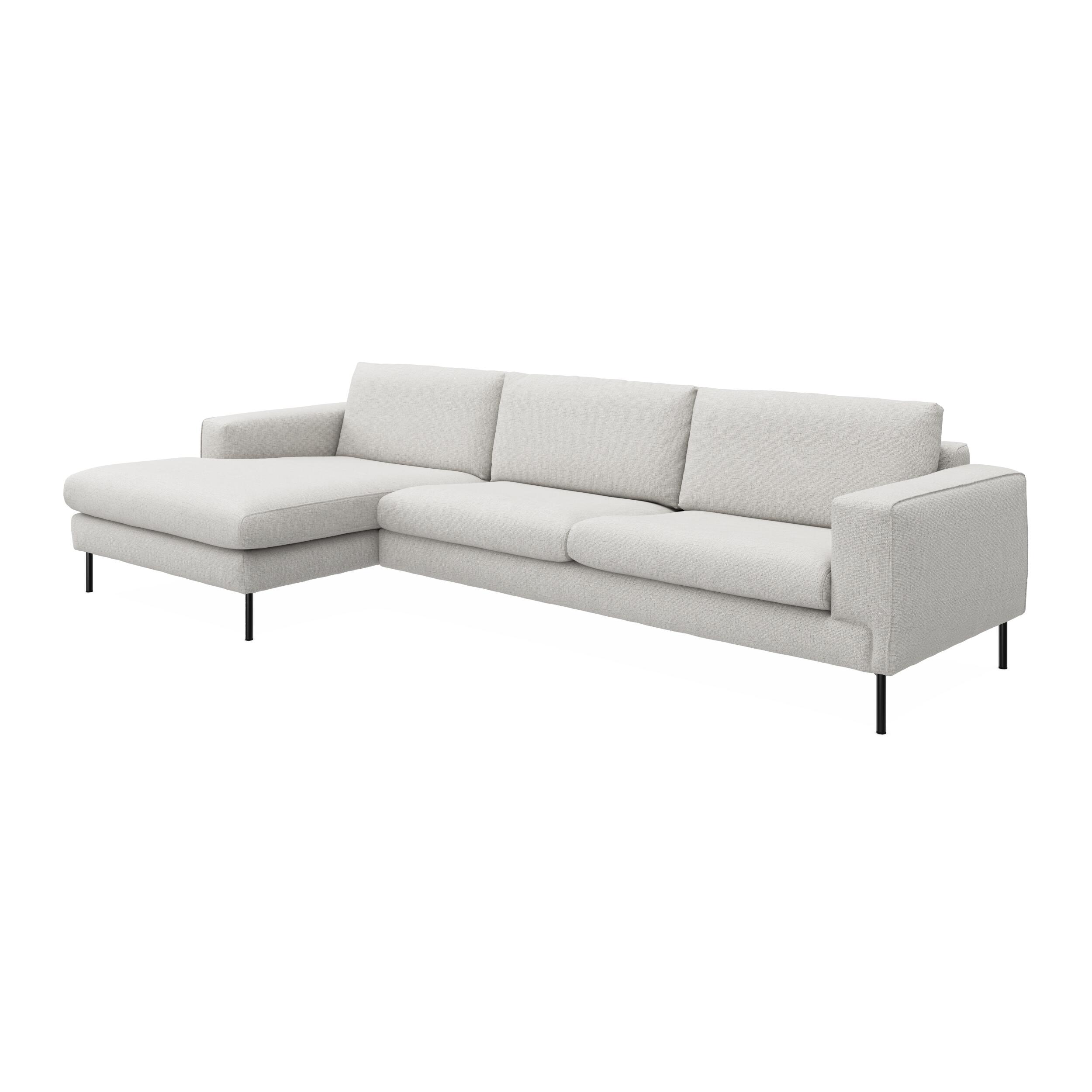 Nyland venstrevendt sofa med chaiselong 
