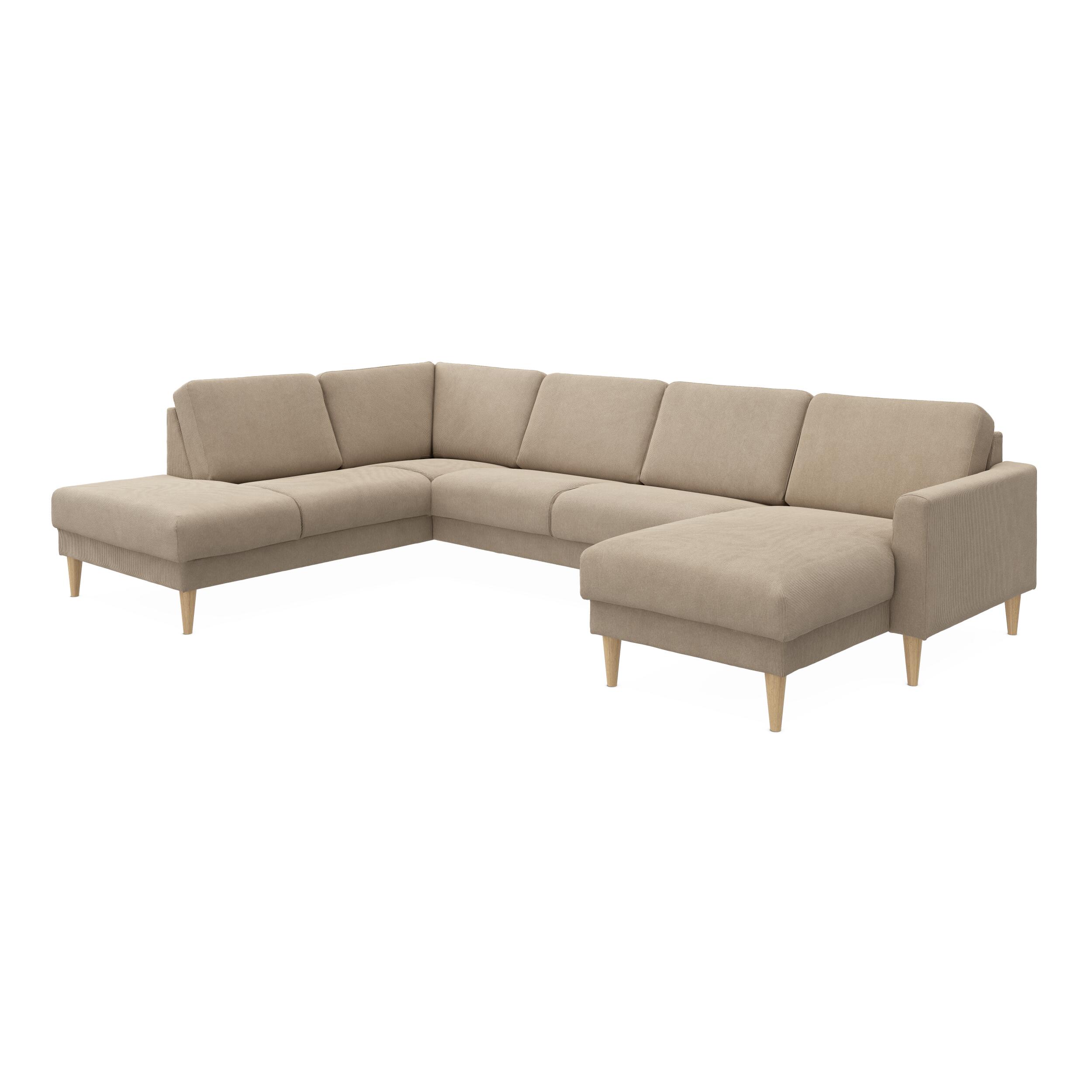 Linea højrevendt hjørnesofa med chaiselong 