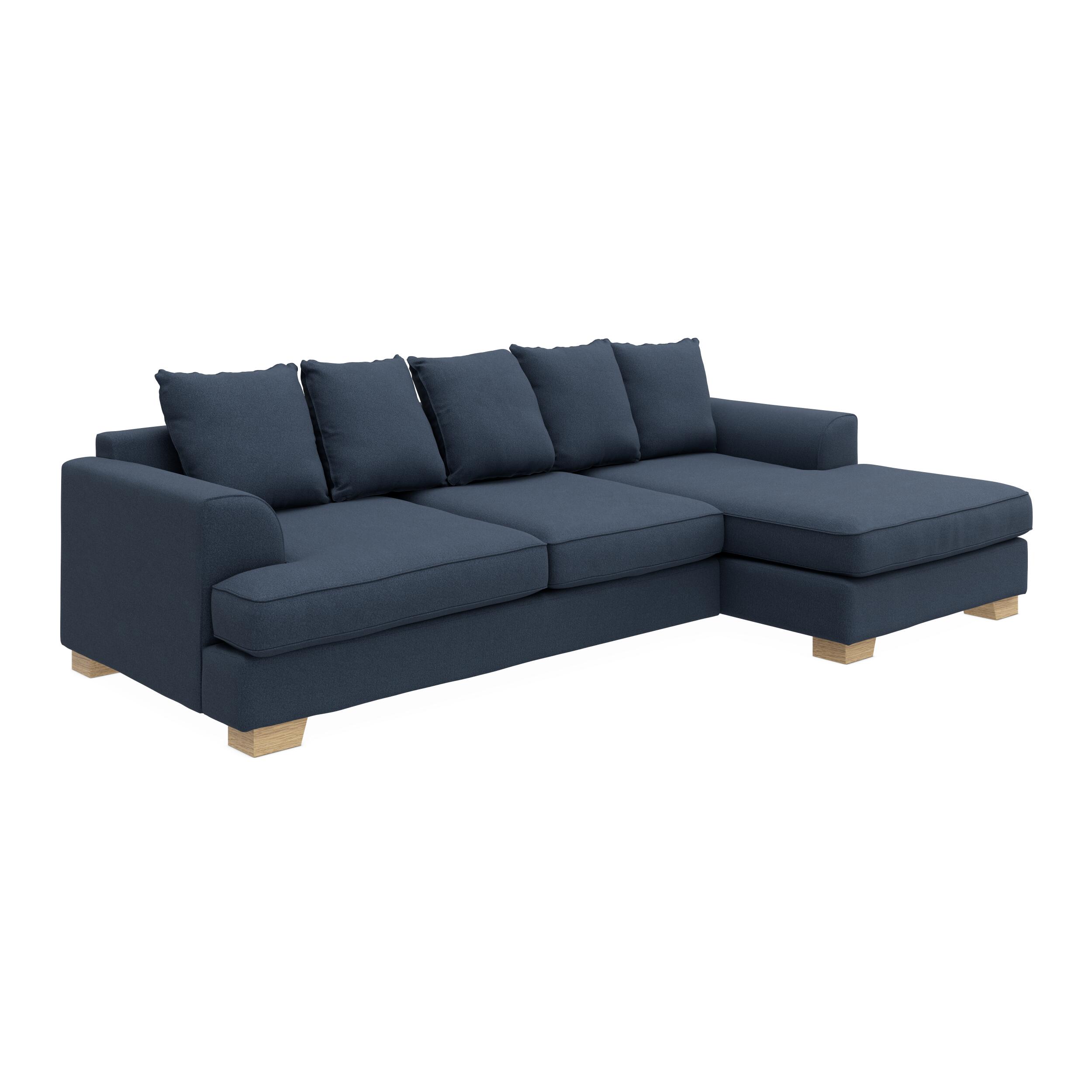 Kingston højrevendt sofa med chaiselong 