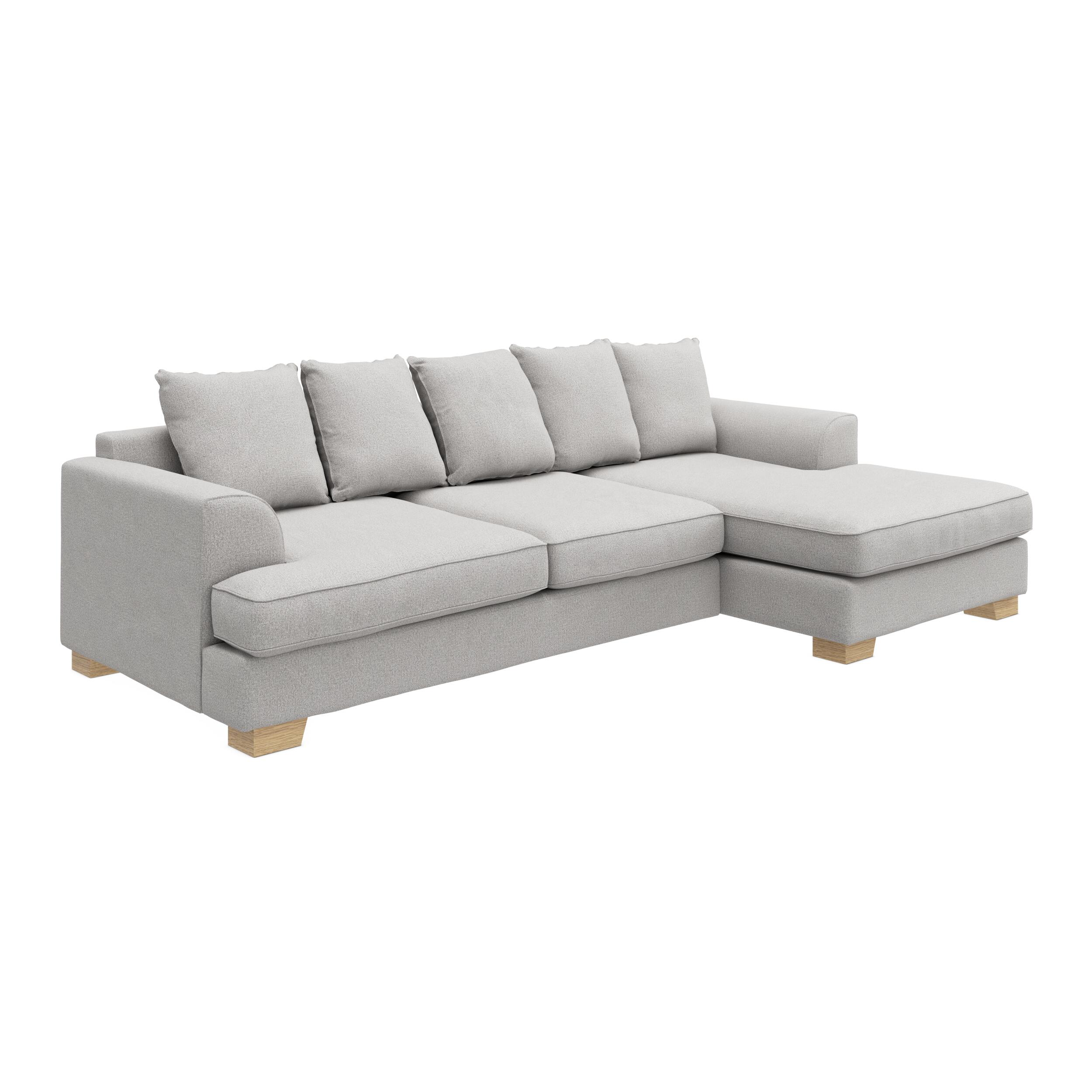 Kingston højrevendt sofa med chaiselong 