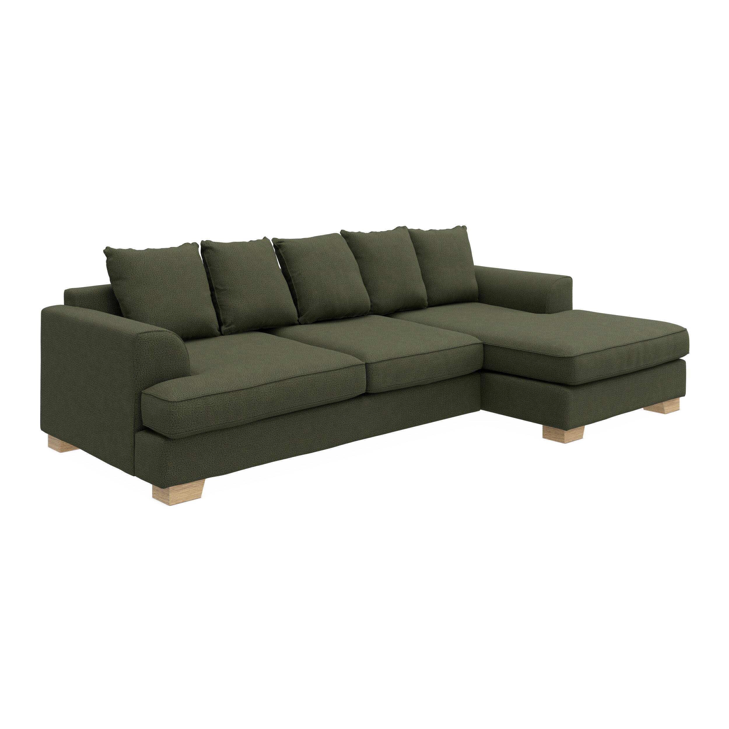 Kingston højrevendt sofa med chaiselong 
