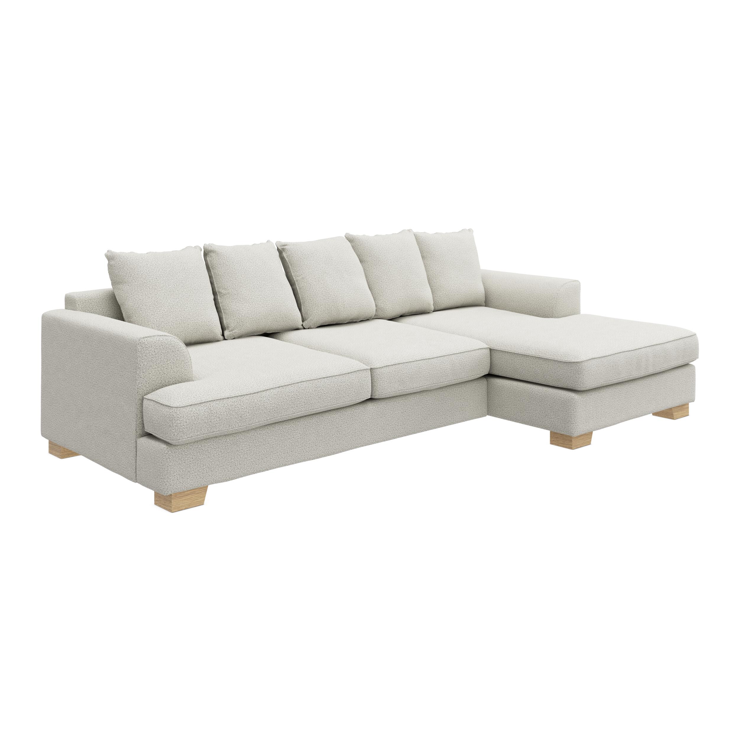 Kingston højrevendt sofa med chaiselong 
