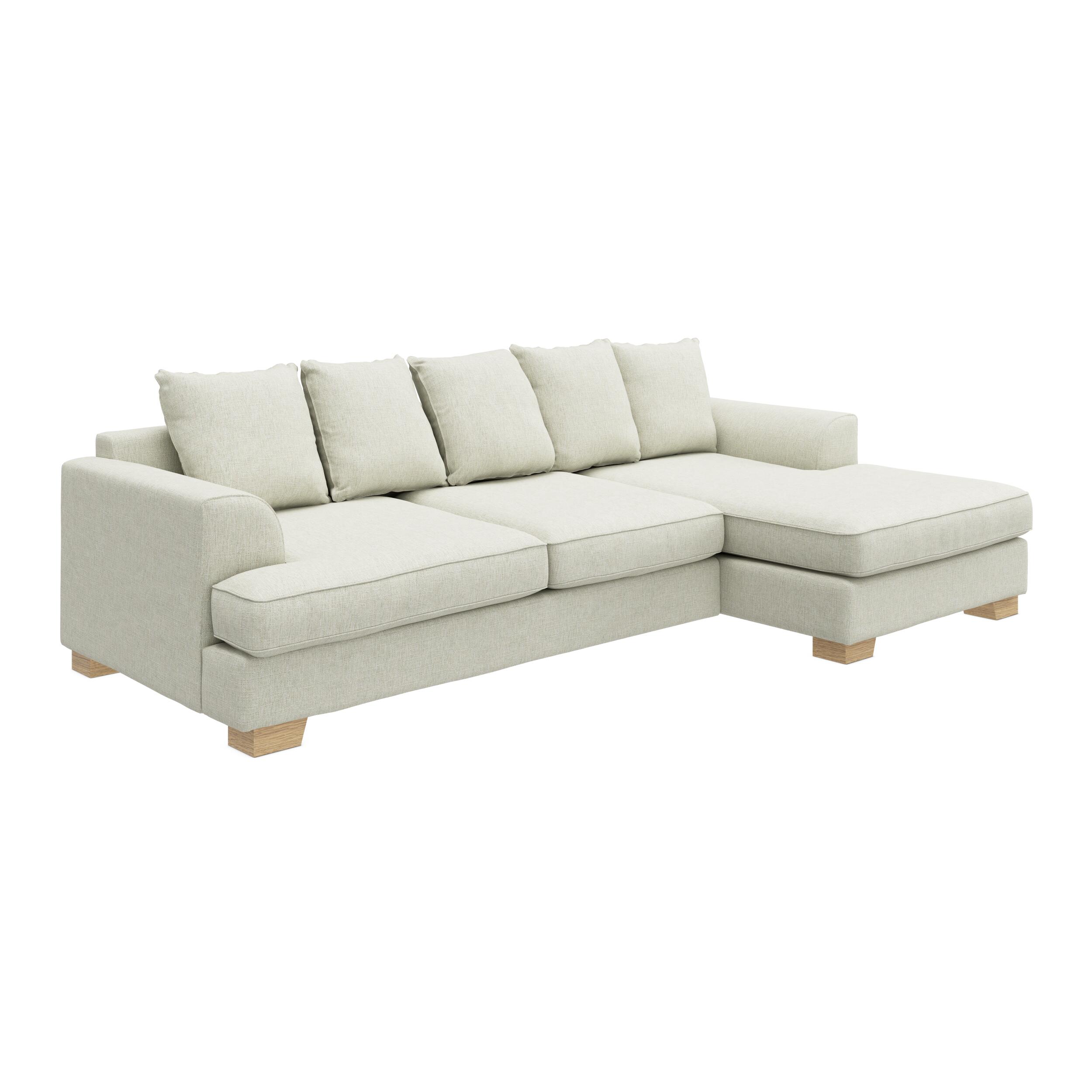 Kingston højrevendt sofa med chaiselong 