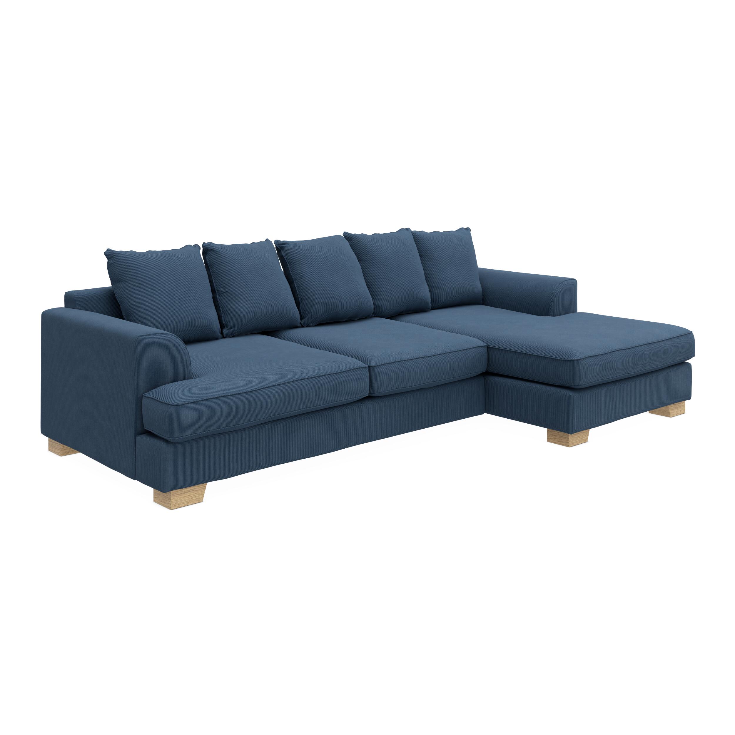 Kingston højrevendt sofa med chaiselong 