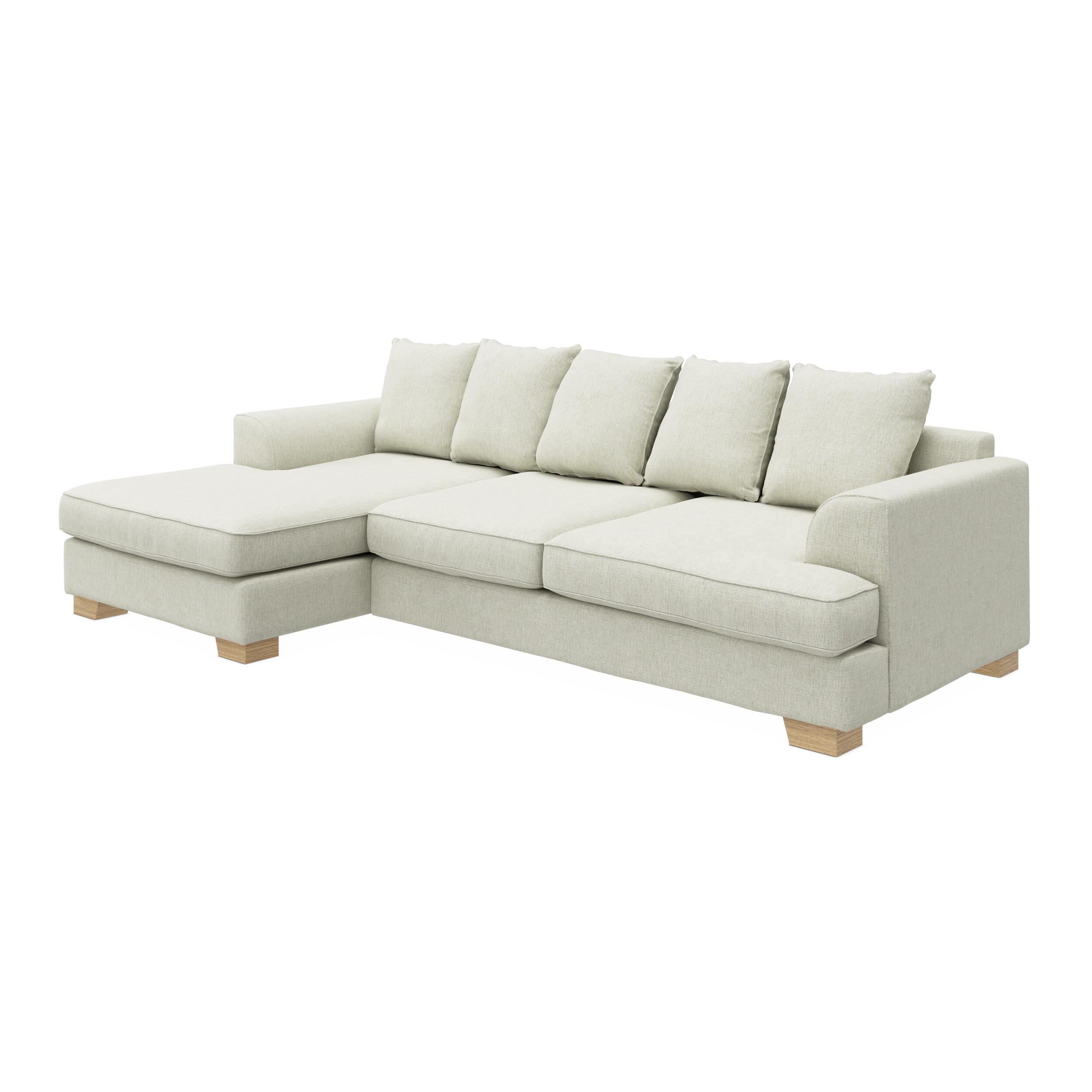 Kingston venstrevendt sofa med chaiselong 