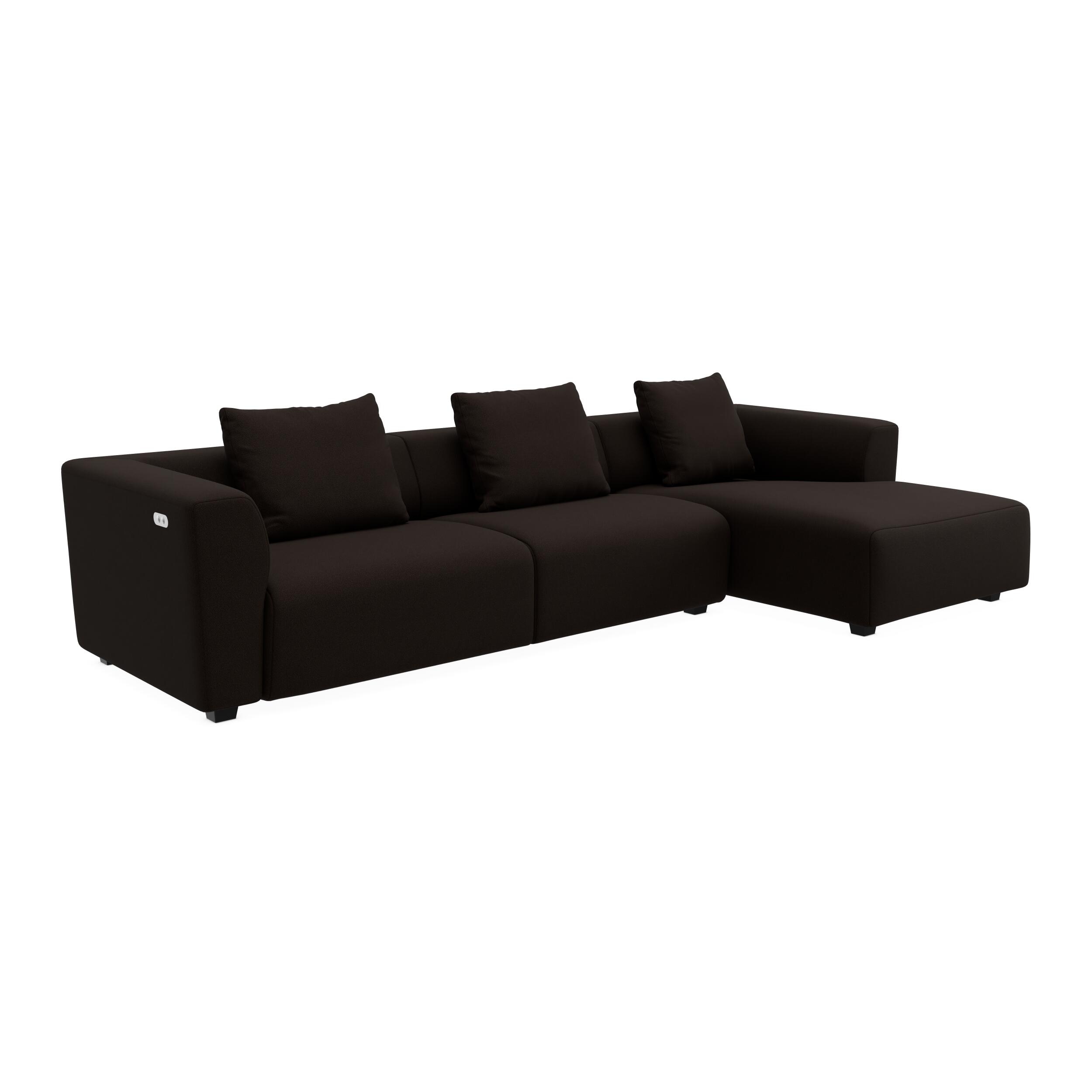 Solaro højrevendt sofa med chaiselong 