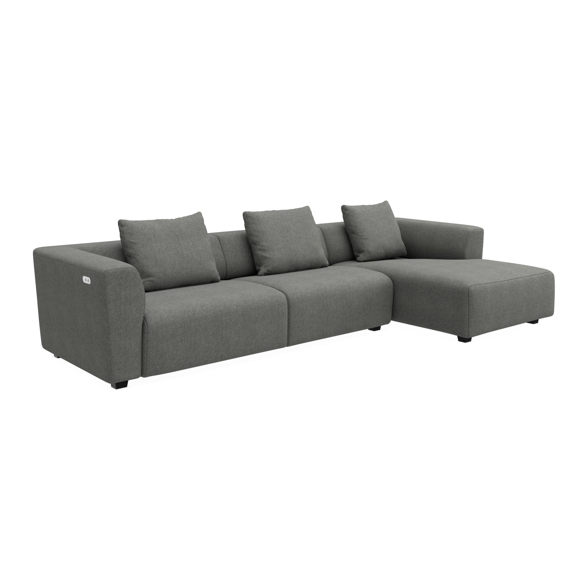 Solaro højrevendt sofa med chaiselong 