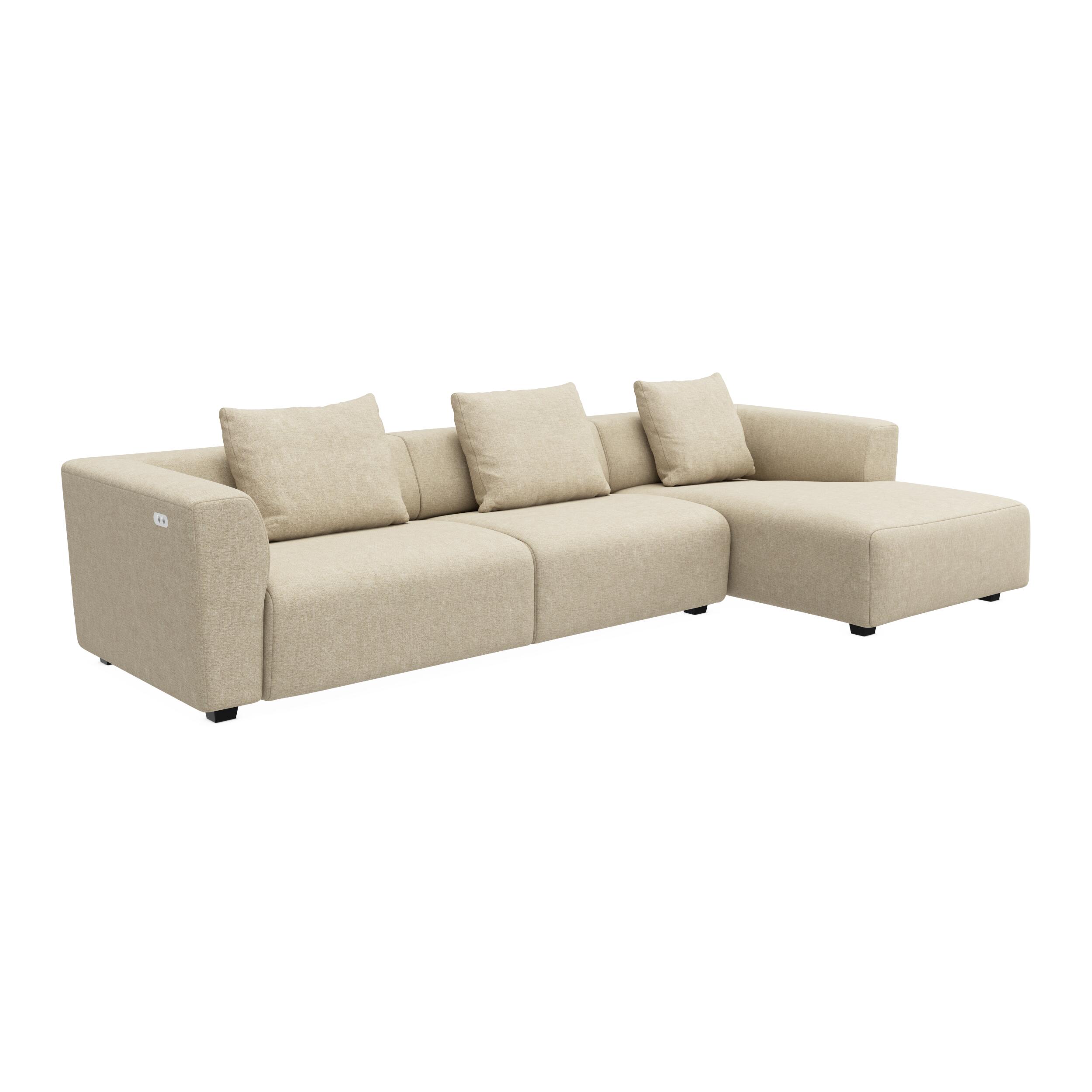Solaro højrevendt sofa med chaiselong 