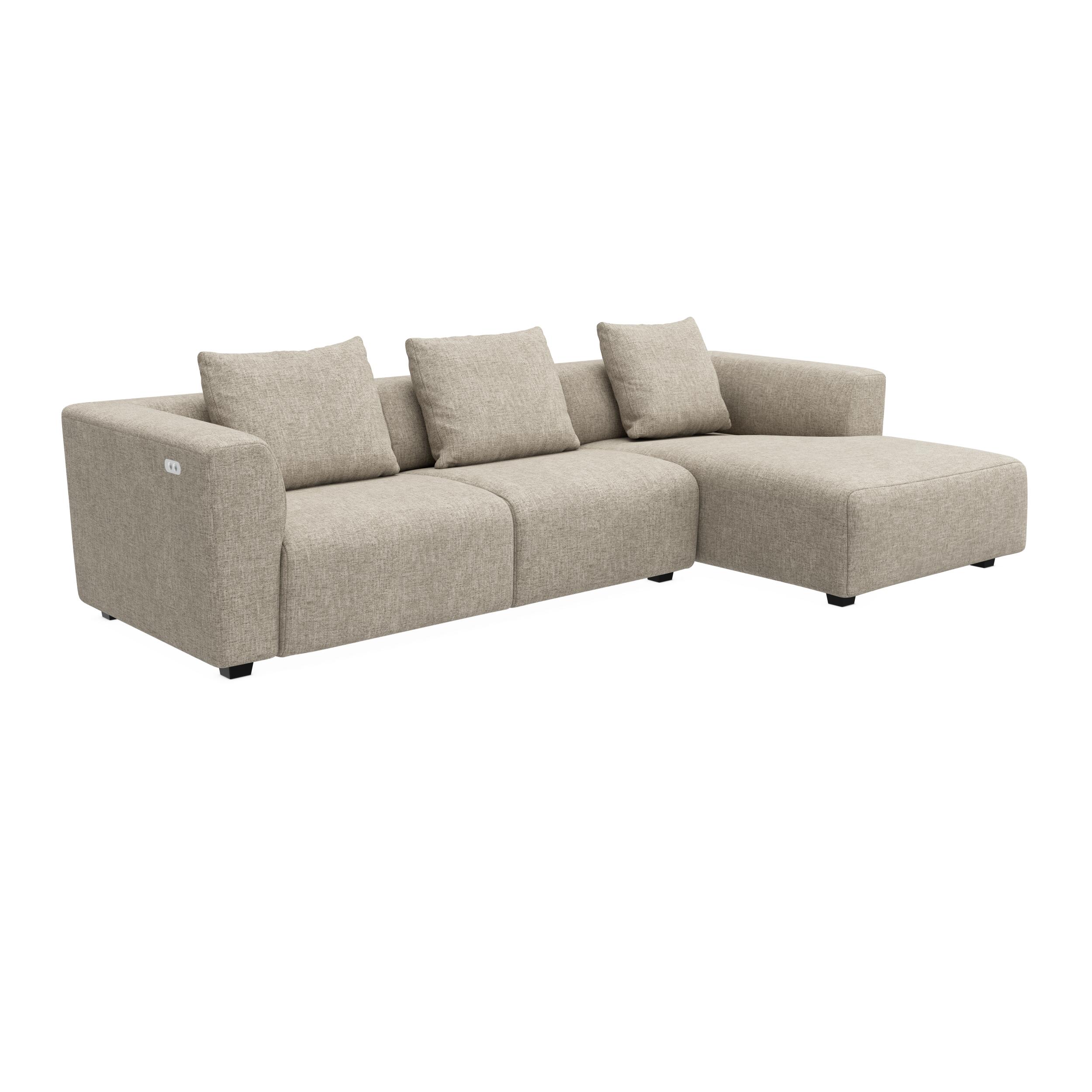 Solaro højrevendt sofa med chaiselong 