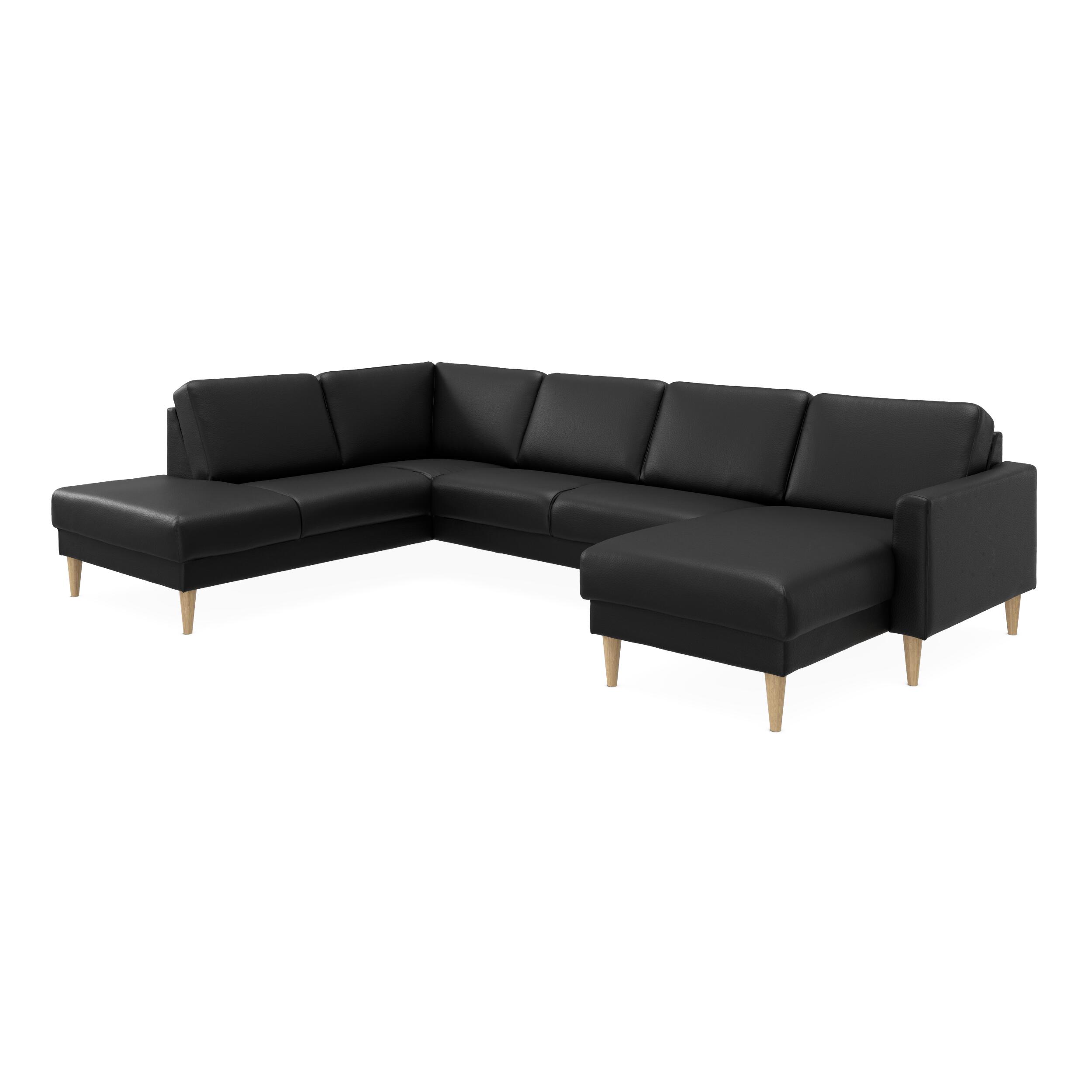 Linea højrevendt hjørnesofa med chaiselong 