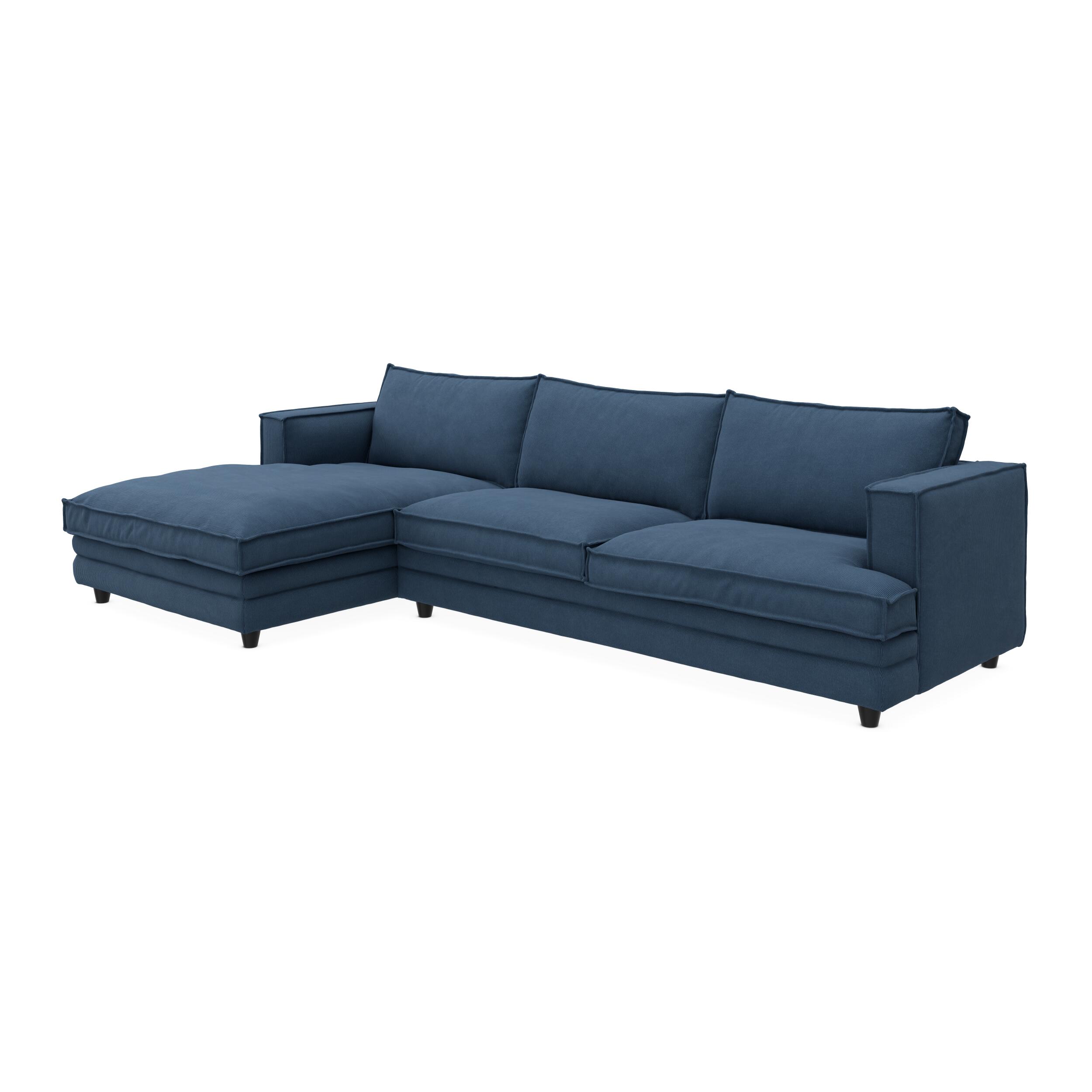 Agir venstrevendt sofa med chaiselong 