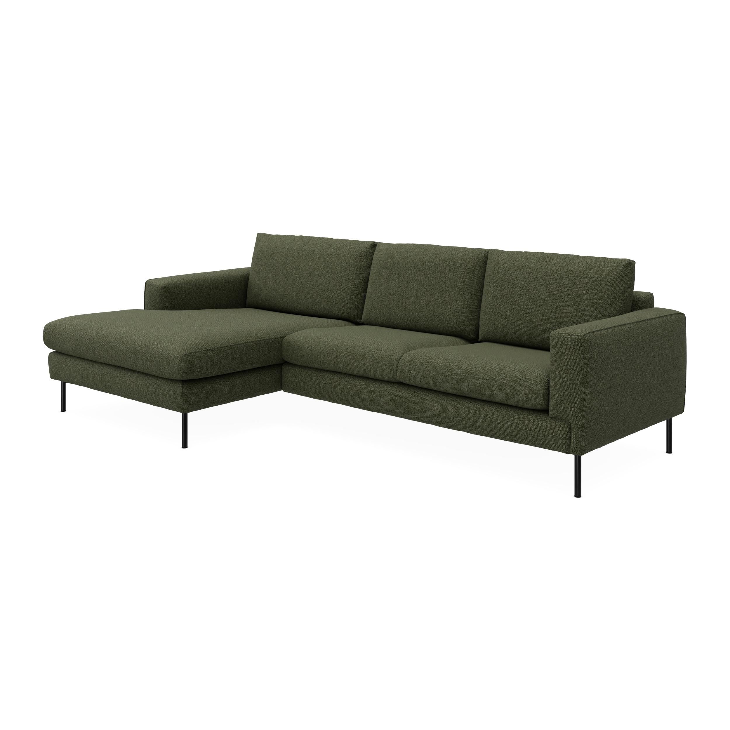 Nyland venstrevendt sofa med chaiselong 